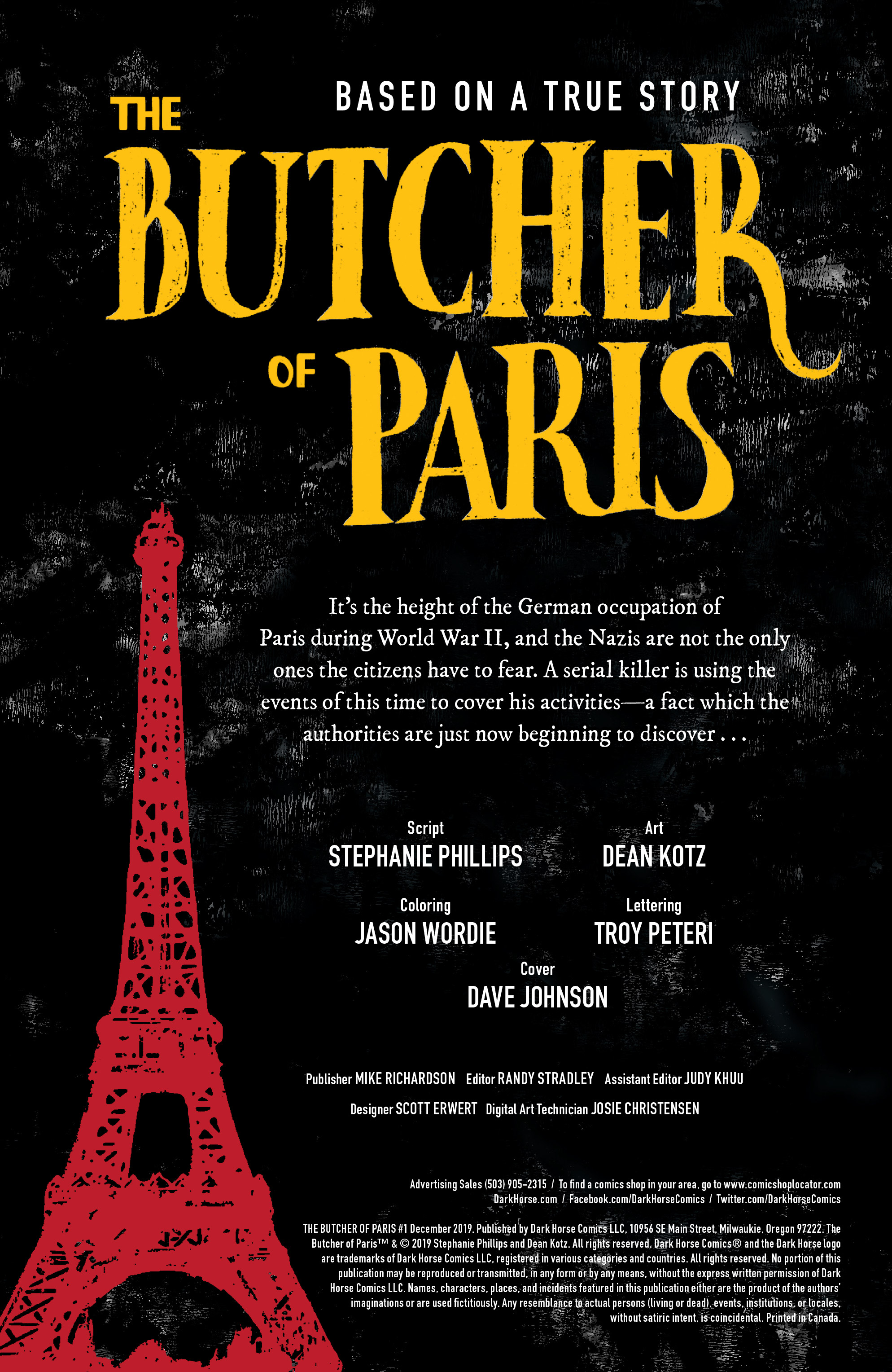 The Butcher of Paris (2019-): Chapter 1 - Page 2