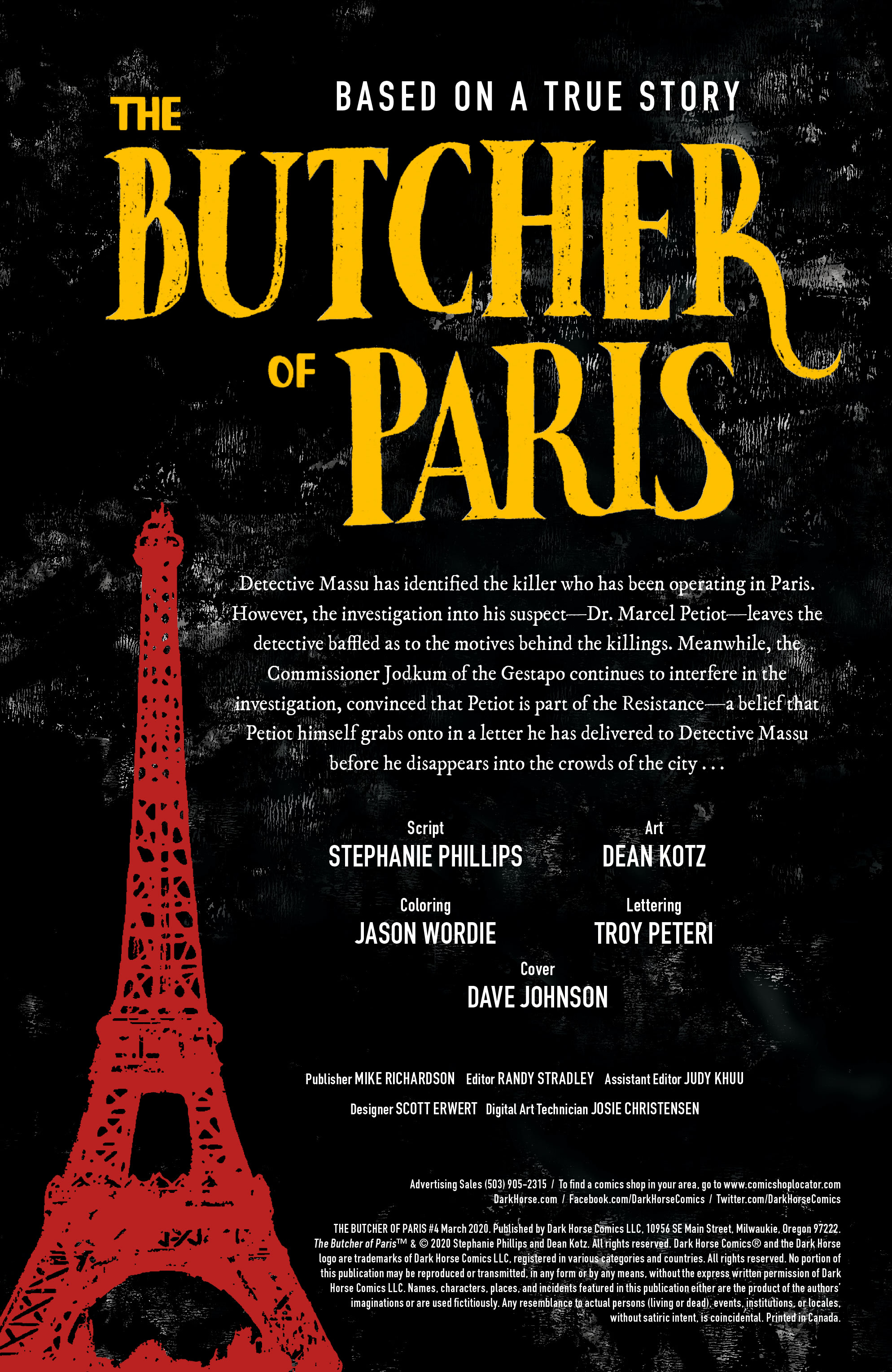 The Butcher of Paris (2019-): Chapter 4 - Page 2