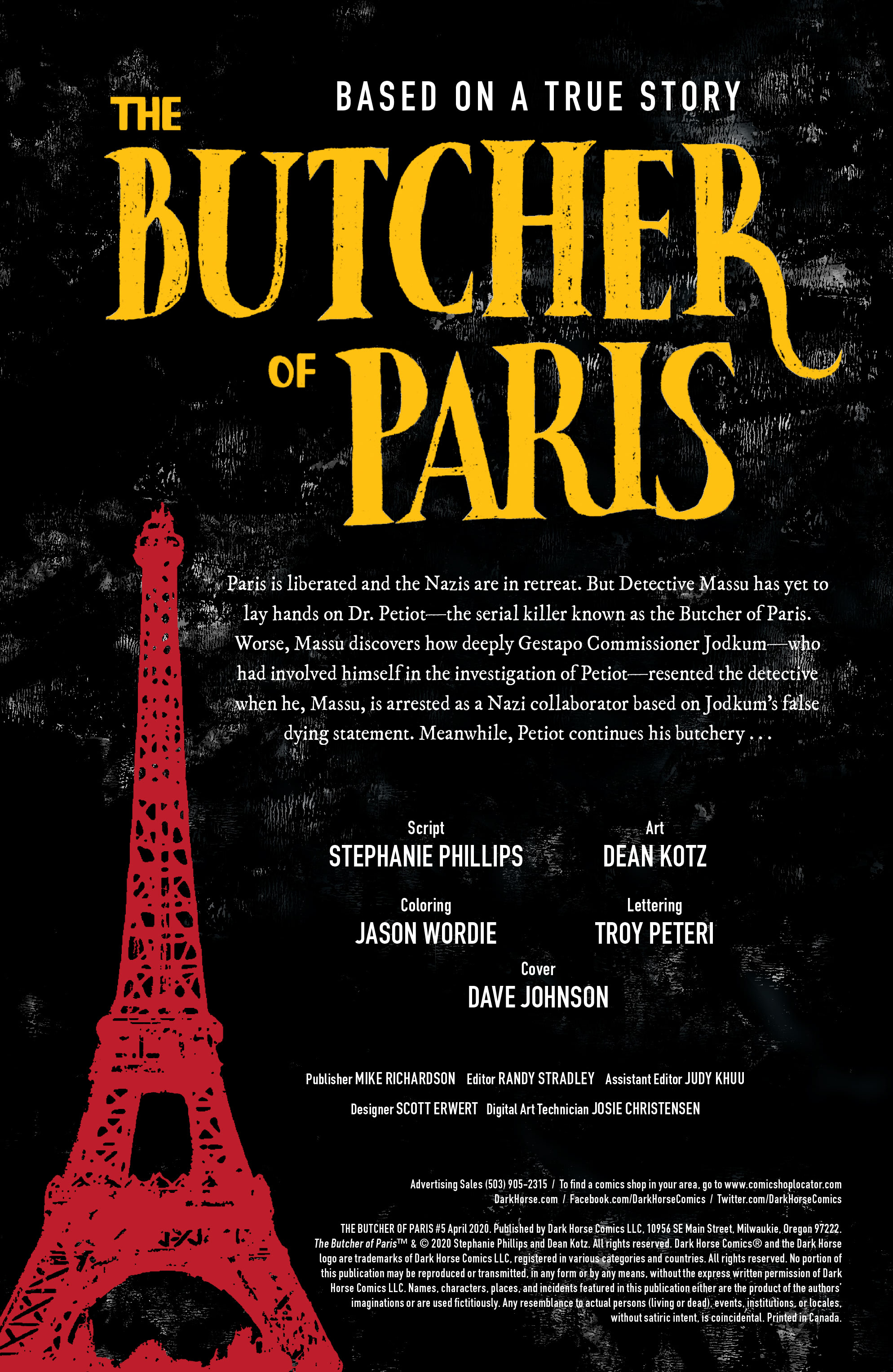 The Butcher of Paris (2019-): Chapter 5 - Page 2
