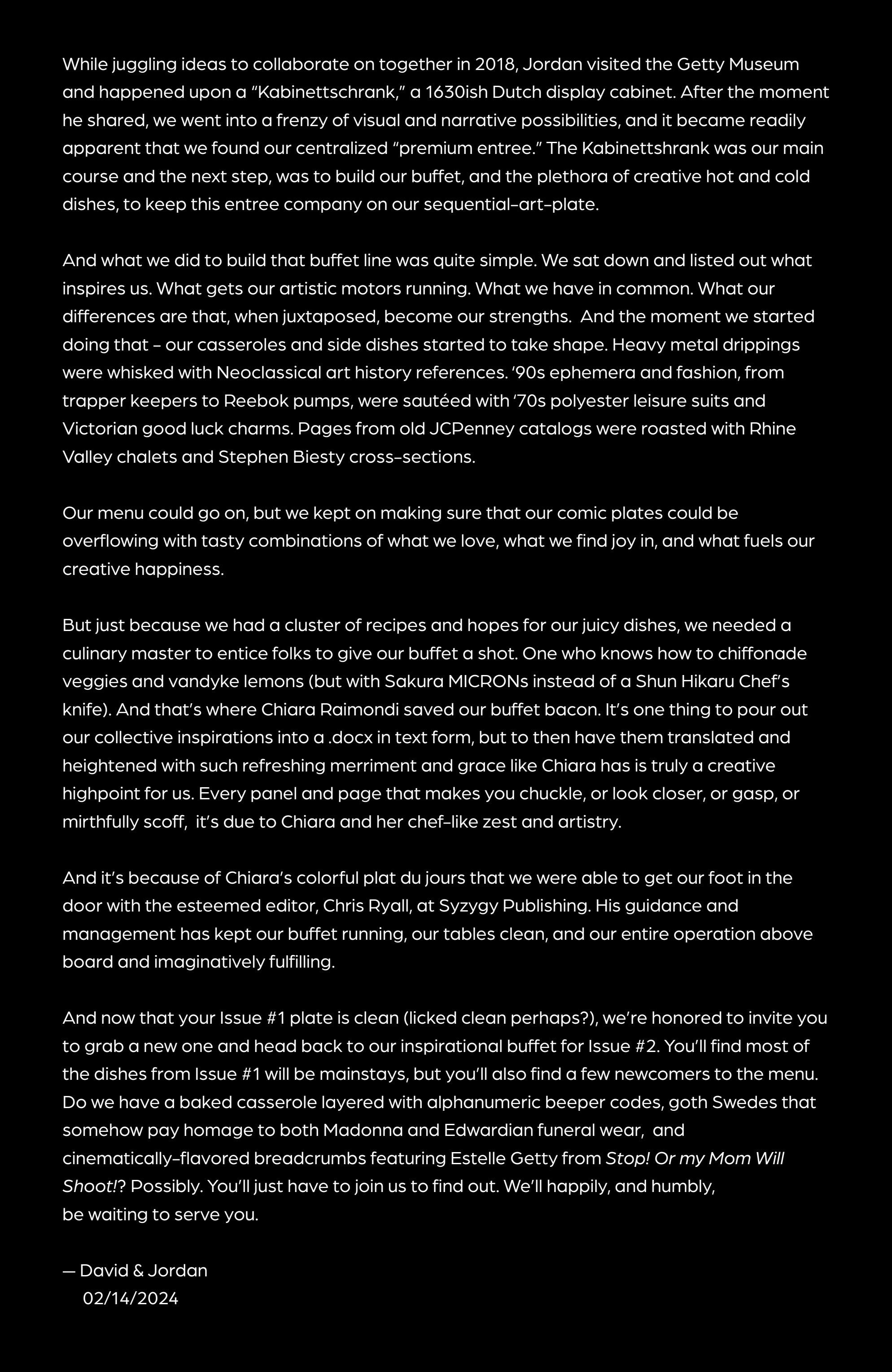 The cabinet 2024 chapter 1 page 14