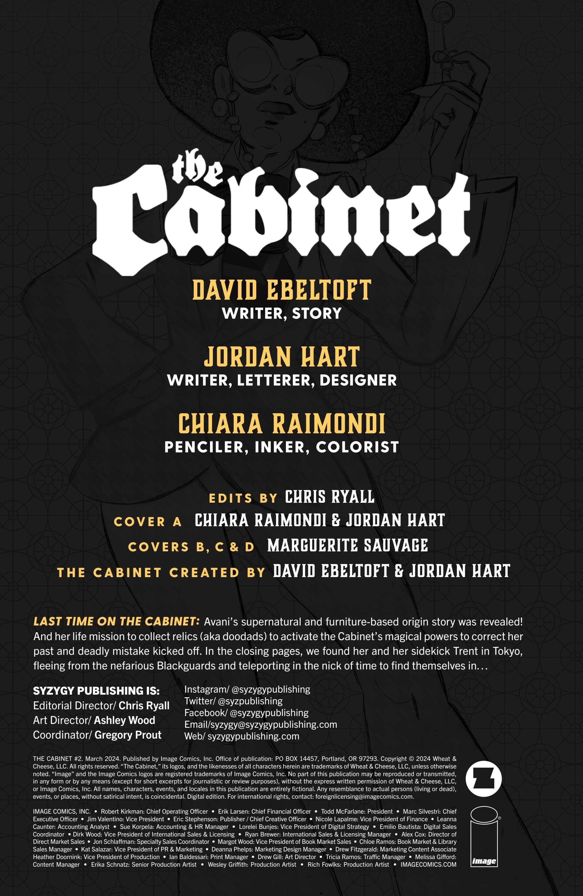 The Cabinet (2024-) issue 2 - Page 2