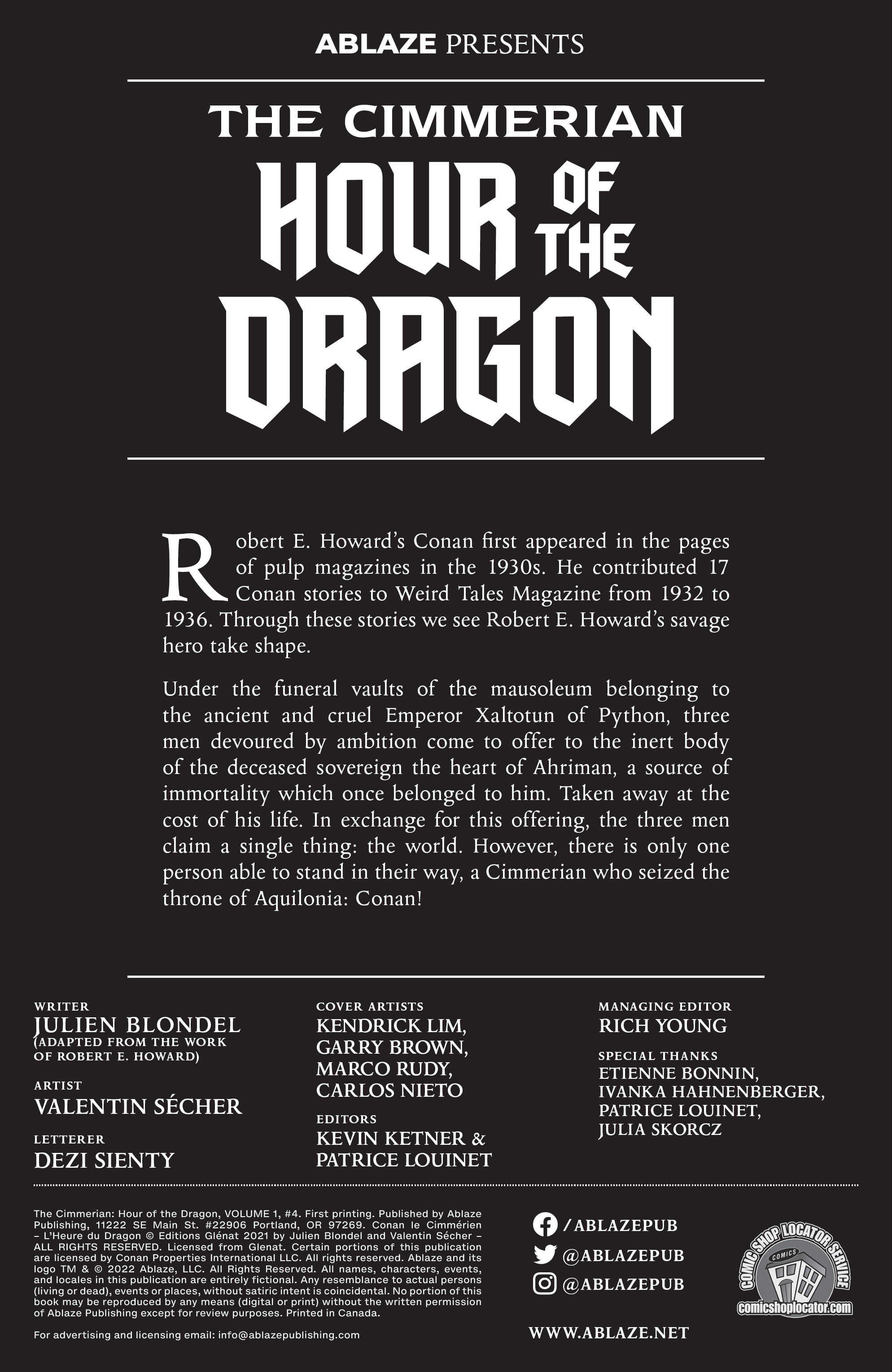 The Cimmerian: Hour of the Dragon (2022-): Chapter 4 - Page 2