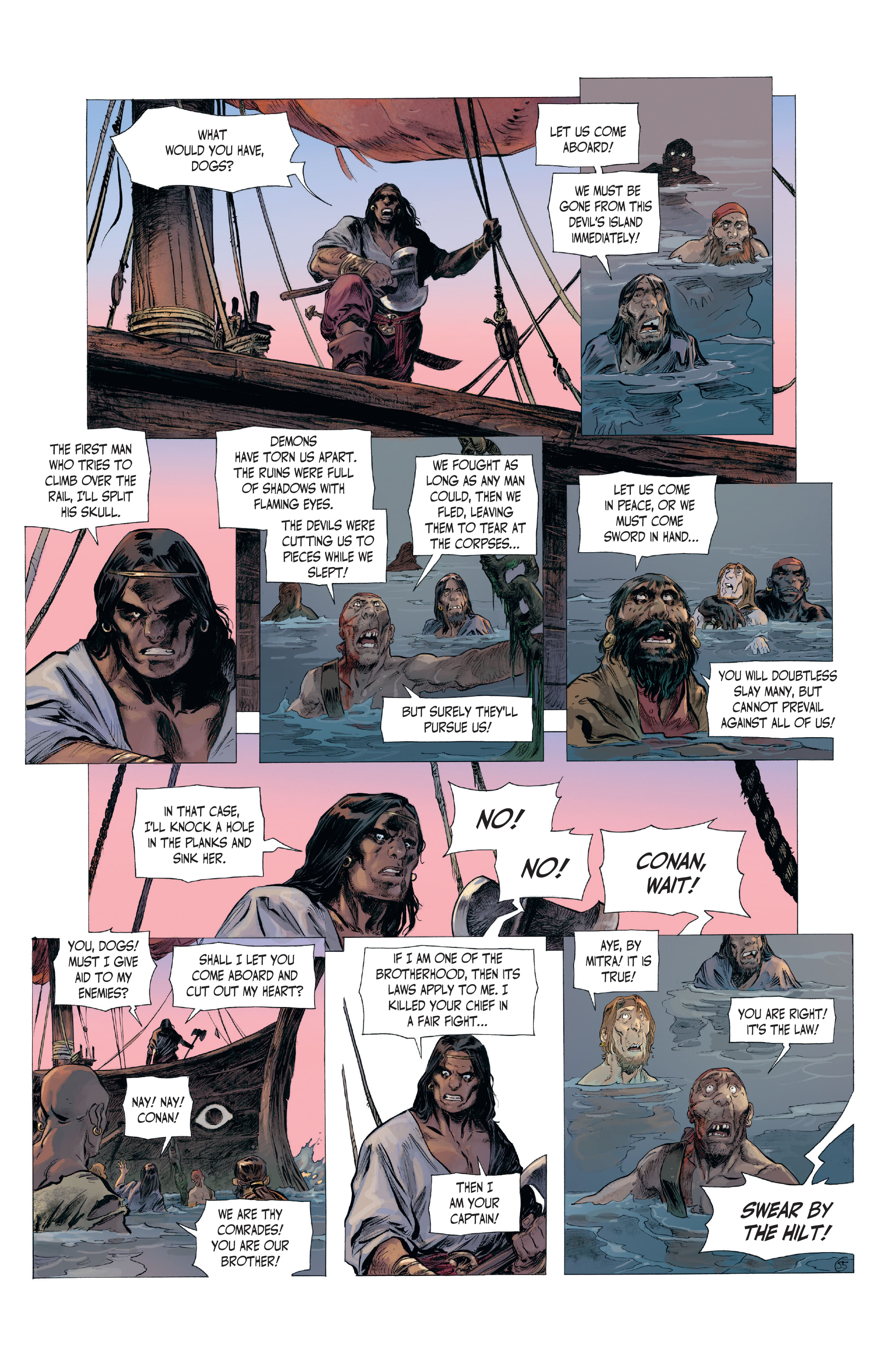 The Cimmerian: Iron Shadows in the Moon (2021-) issue 3 - Page 17