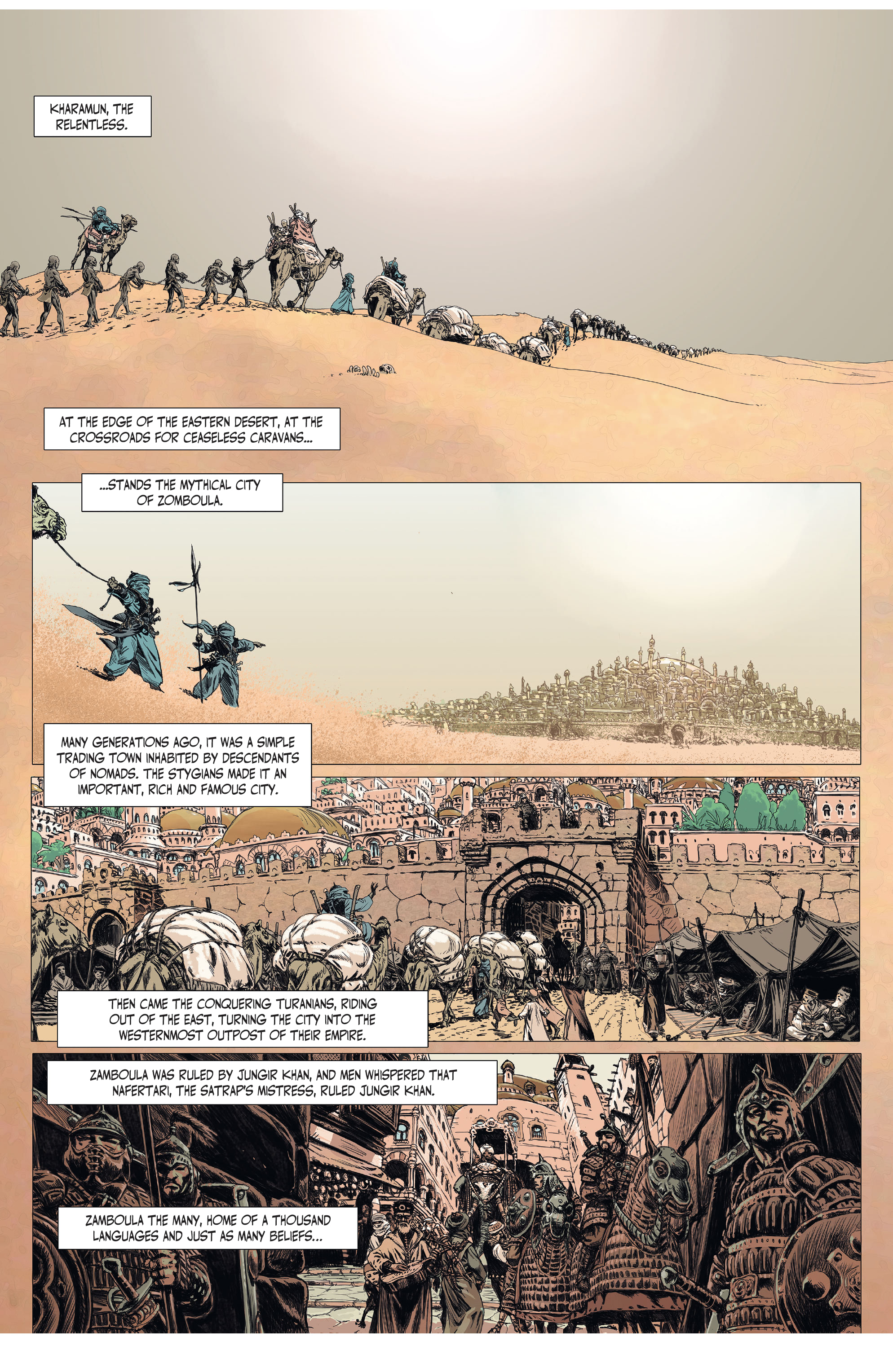 The Cimmerian: The Man-Eaters of Zamboula (2021-): Chapter 1 - Page 3