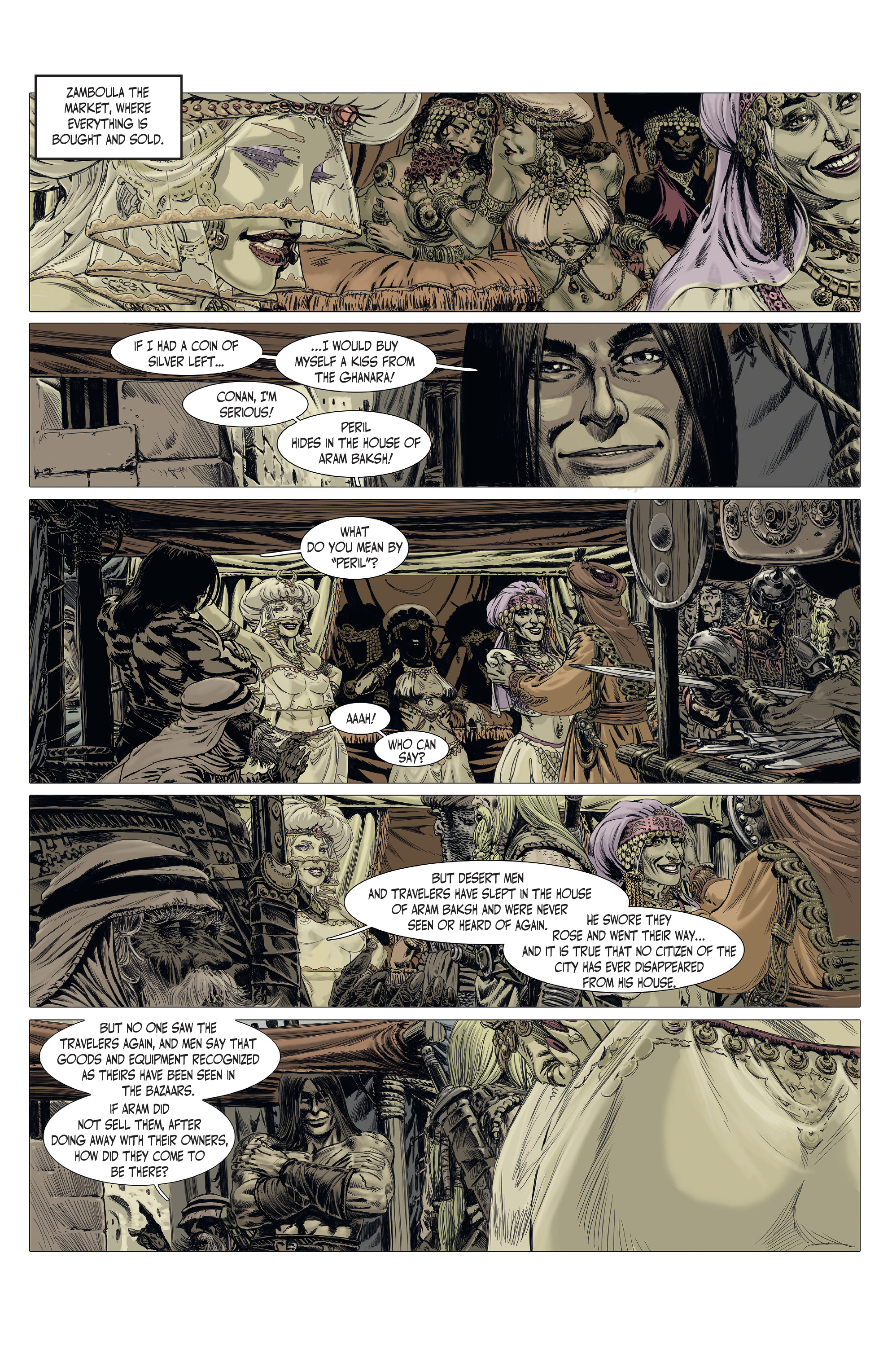 The Cimmerian: The Man-Eaters of Zamboula (2021-) issue 1 - Page 4