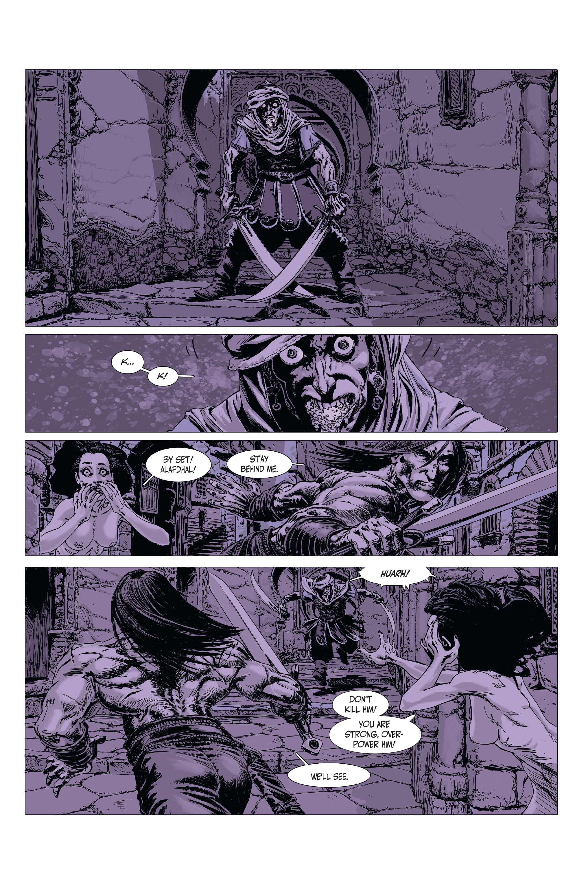 The Cimmerian: The Man-Eaters of Zamboula (2021-) issue 1 - Page 22