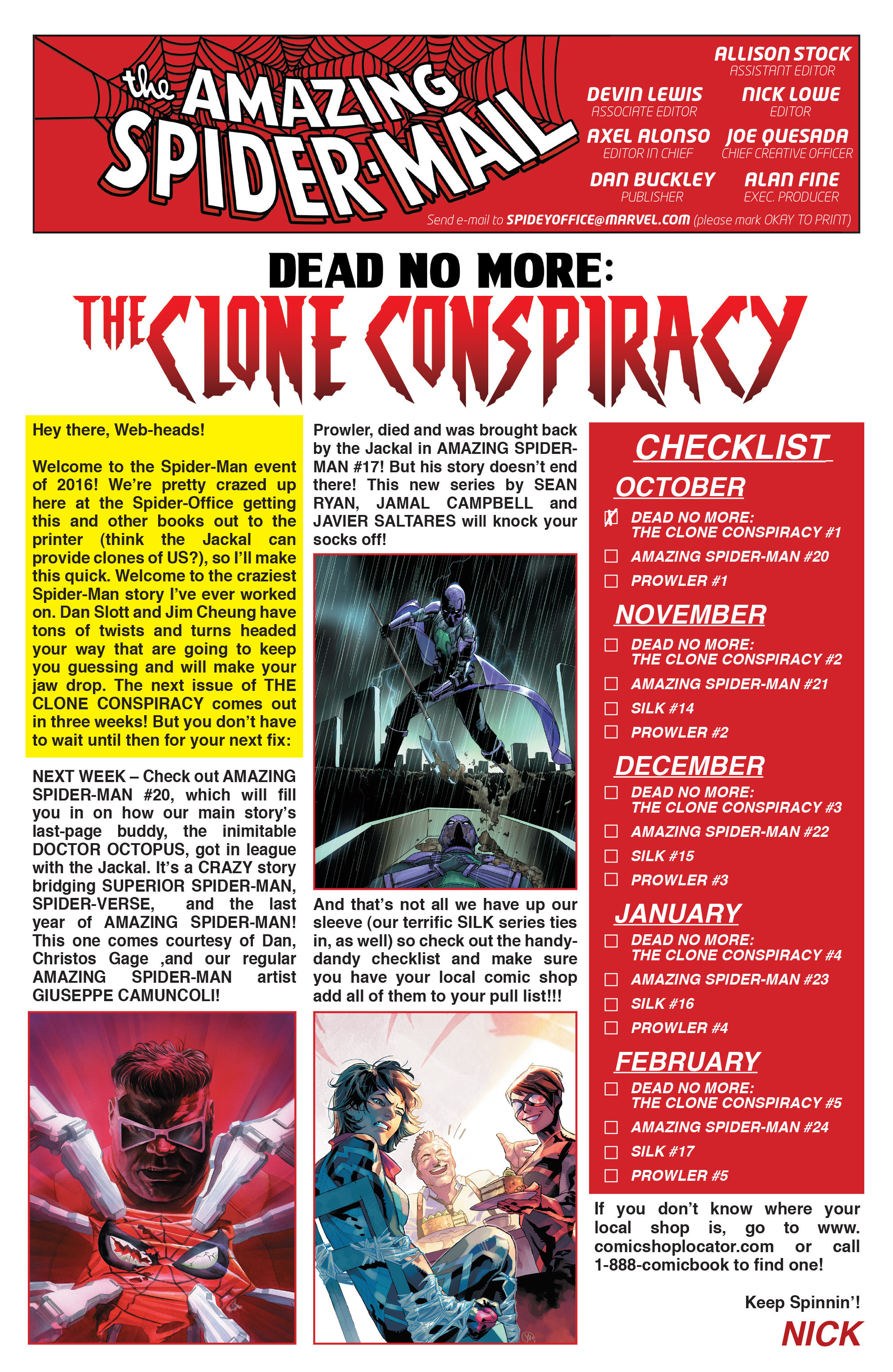 The Clone Conspiracy (2016-) issue 1 - Page 32