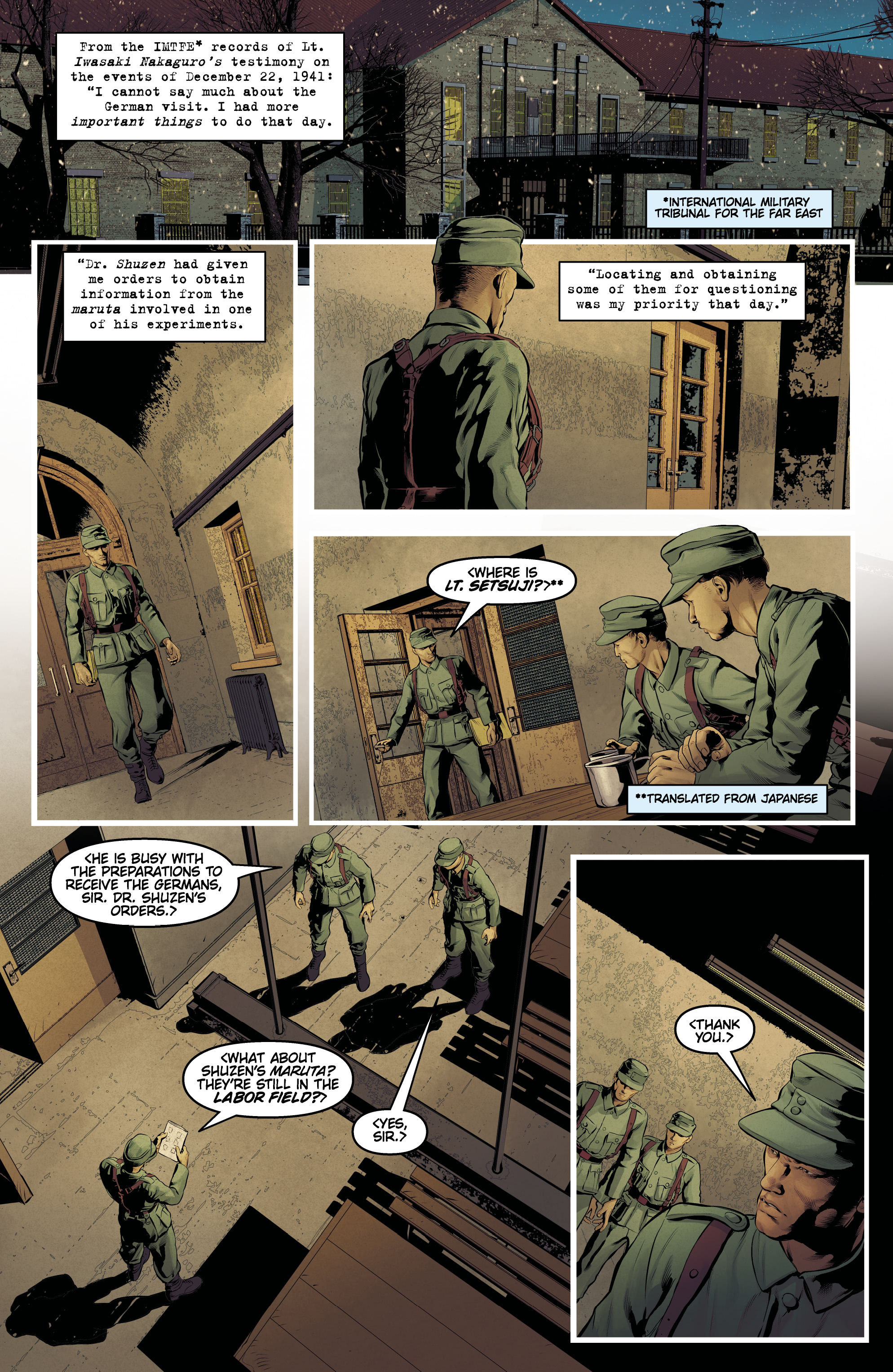 The Collector: Unit 731 (2022-): Chapter 3 - Page 4