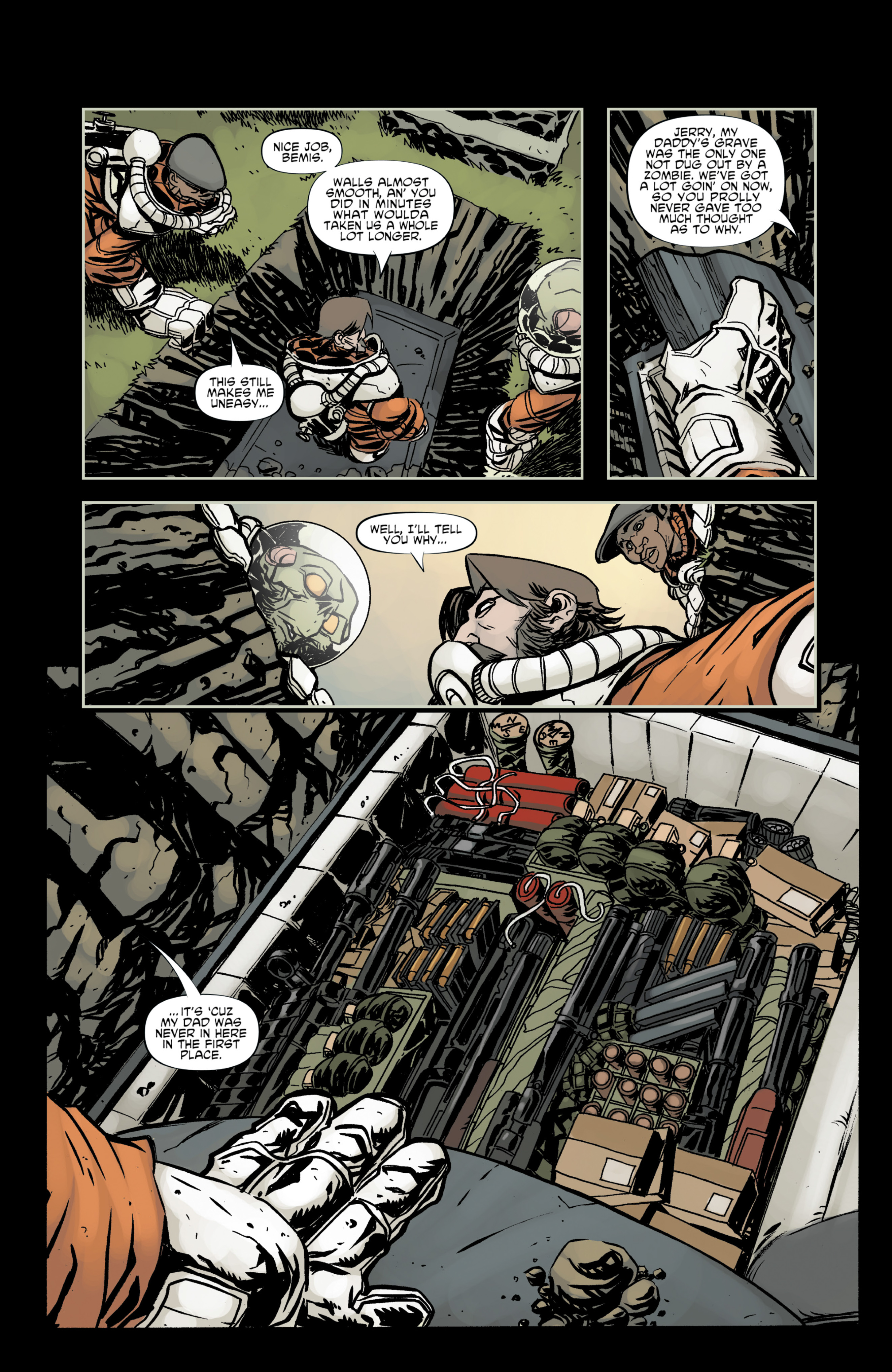 The Colonized: Zombies vs Aliens (2024-) issue 1 - Page 57