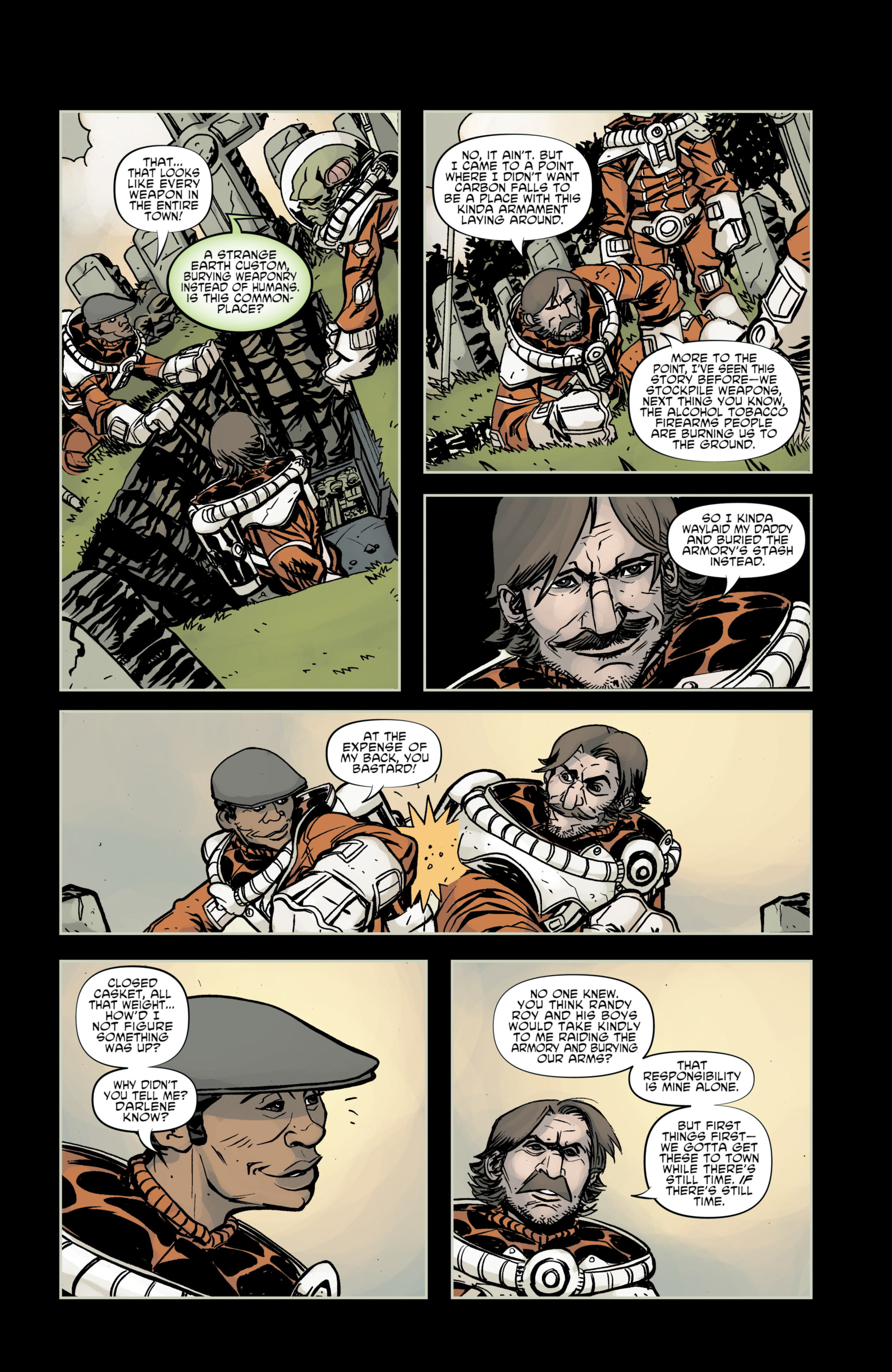 The Colonized: Zombies vs Aliens (2024-) issue 1 - Page 58