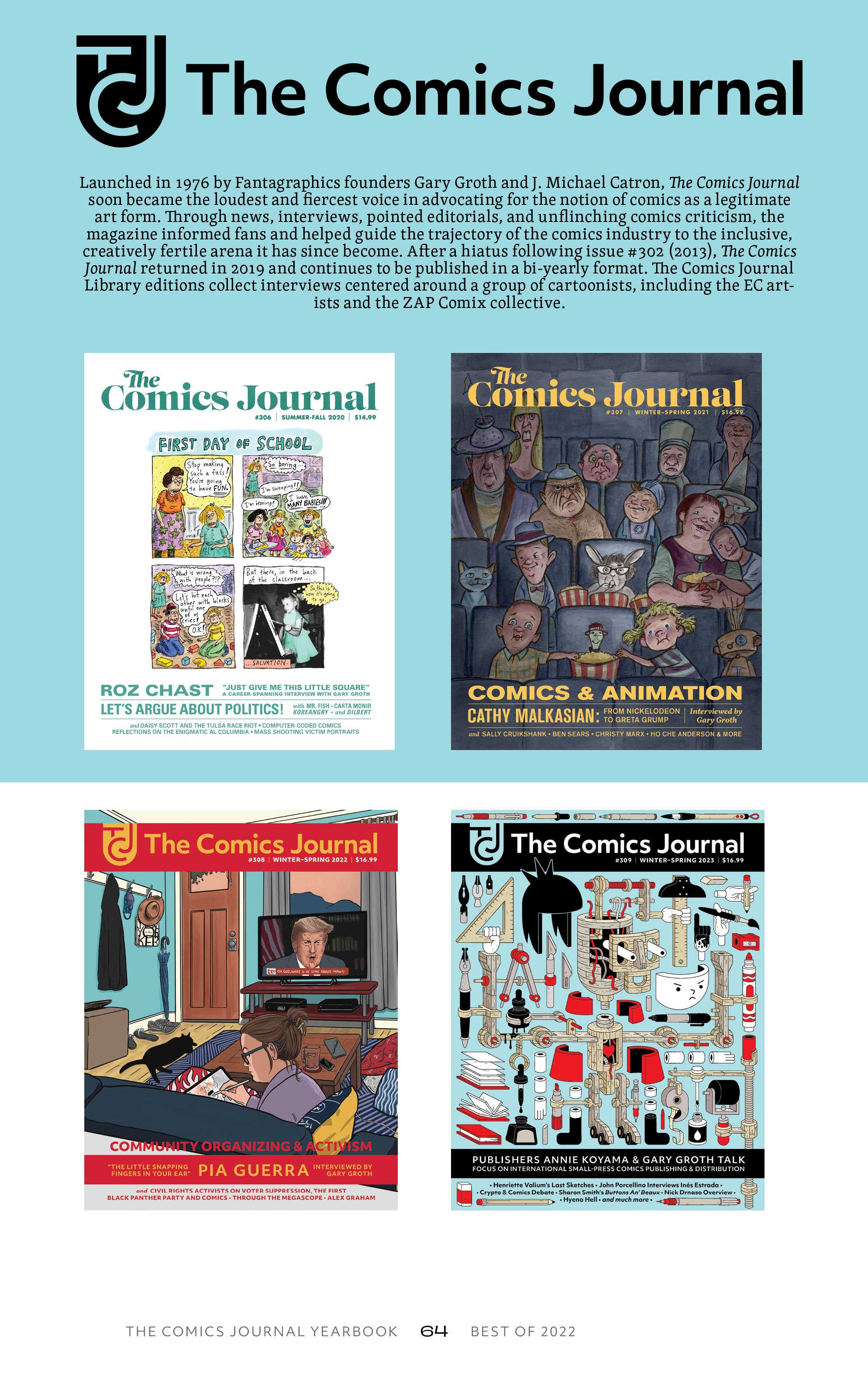 The Comics Journal Yearbook: Best of 2022 (2023) issue 1 - Page 72