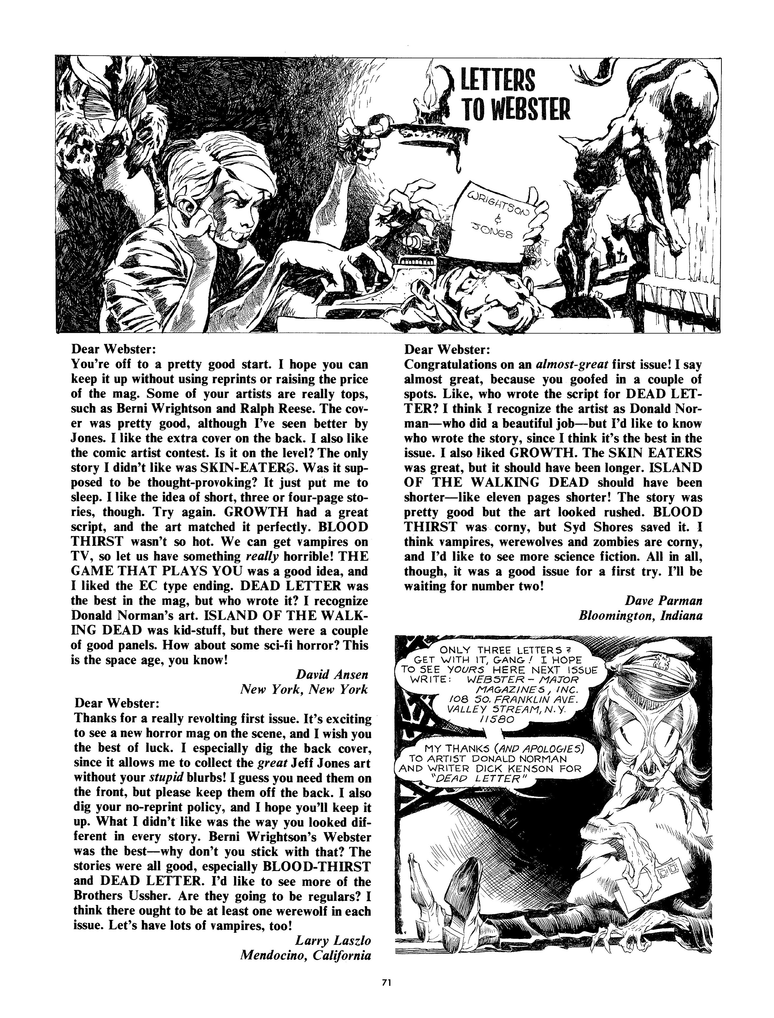 The Complete Web of Horror (2024) issue 1 - Page 101