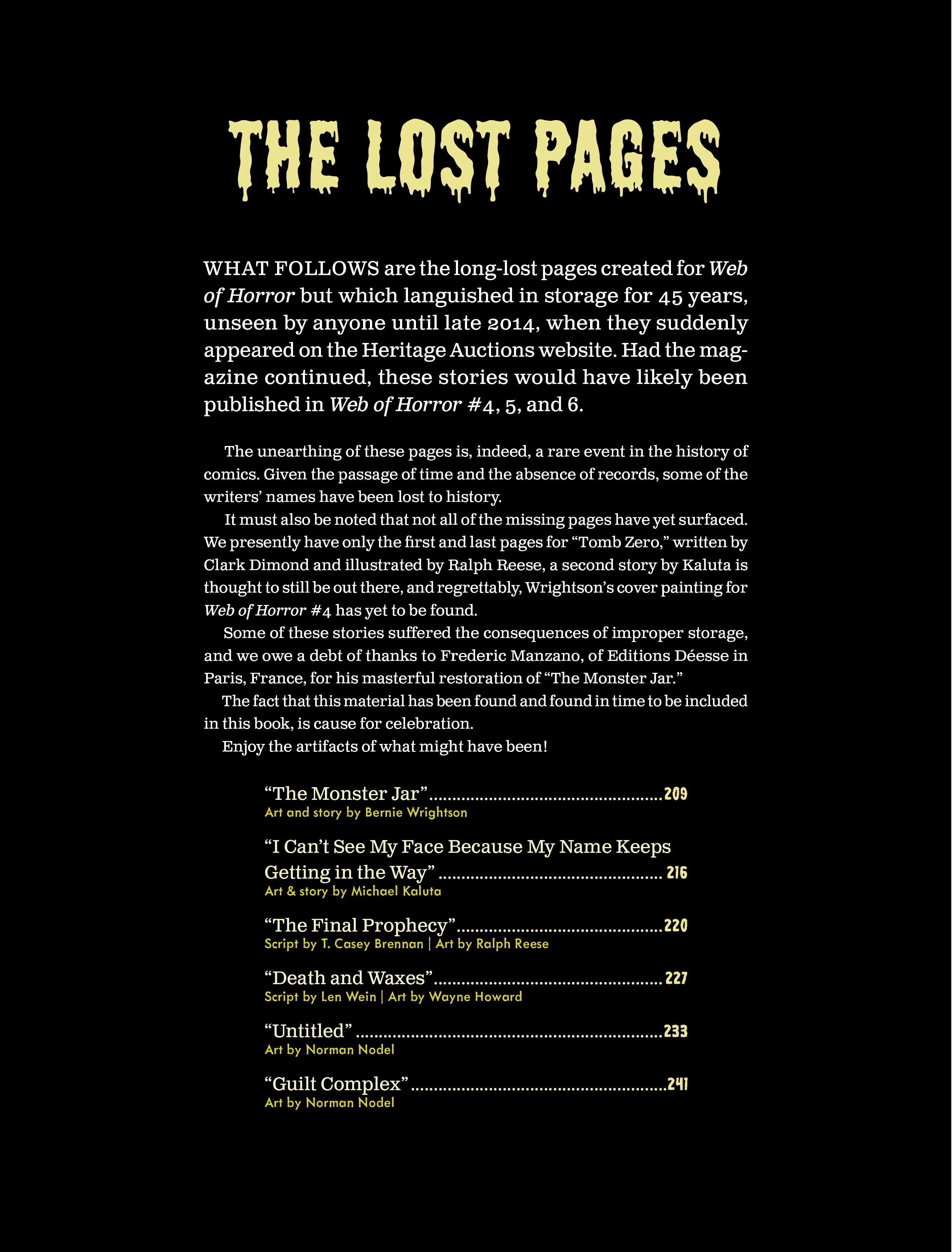 The Complete Web of Horror (2024) issue 1 - Page 236