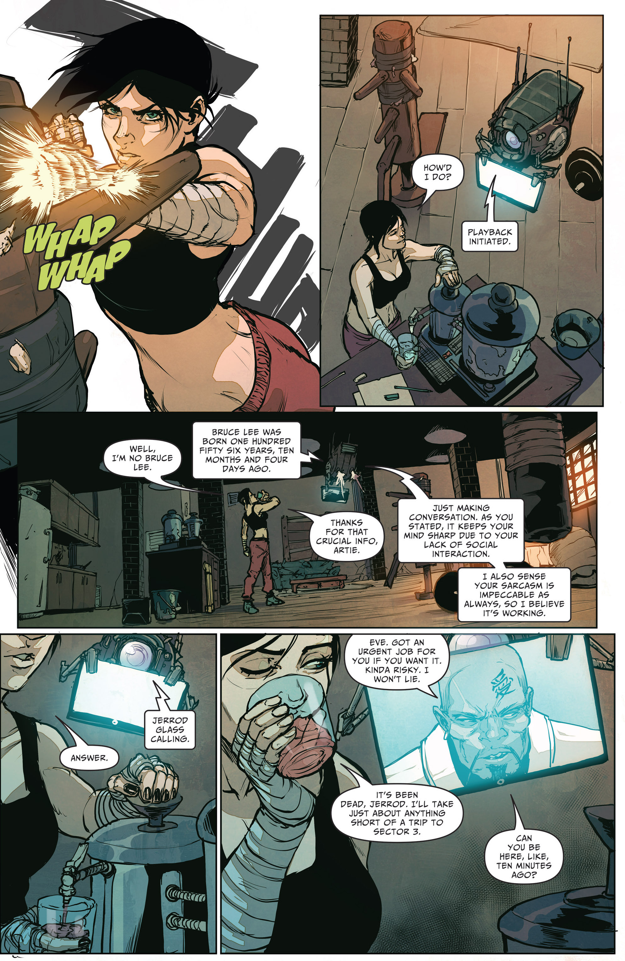 The Courier (2017) issue 1 - Page 10