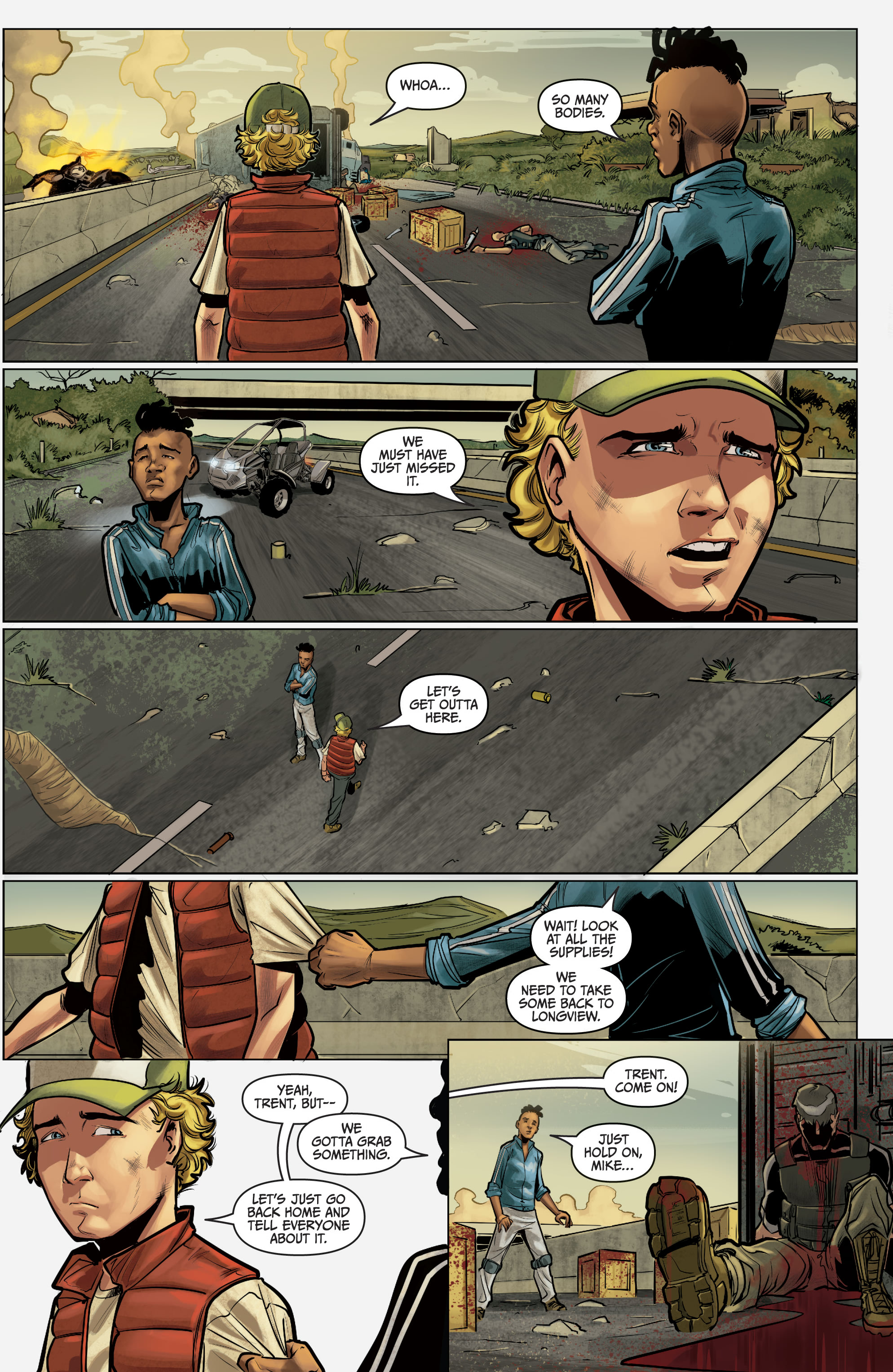 The Courier: Liberty & Death (2021-) issue 1 - Page 4