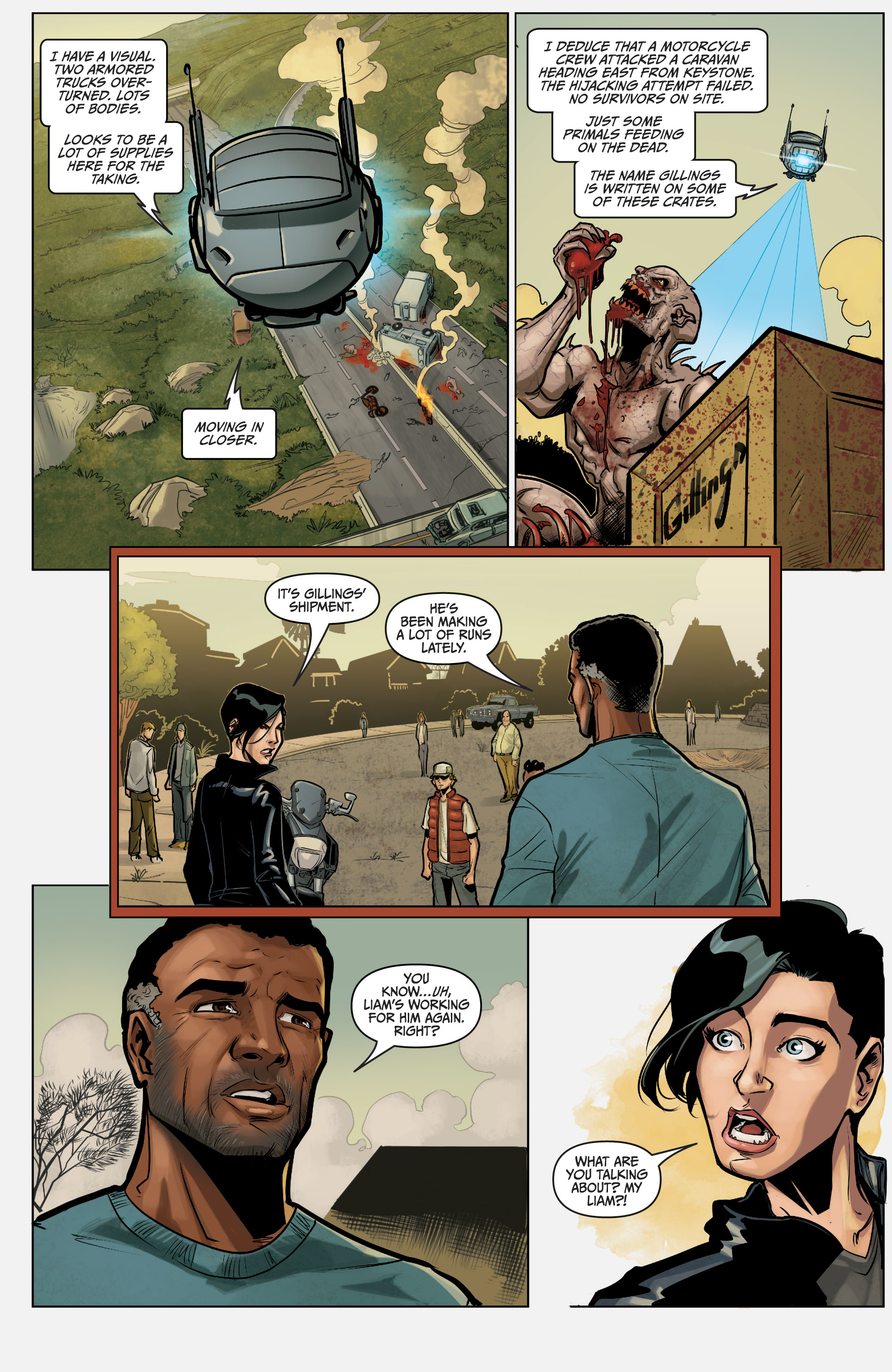 The Courier: Liberty & Death (2021-) issue 1 - Page 11