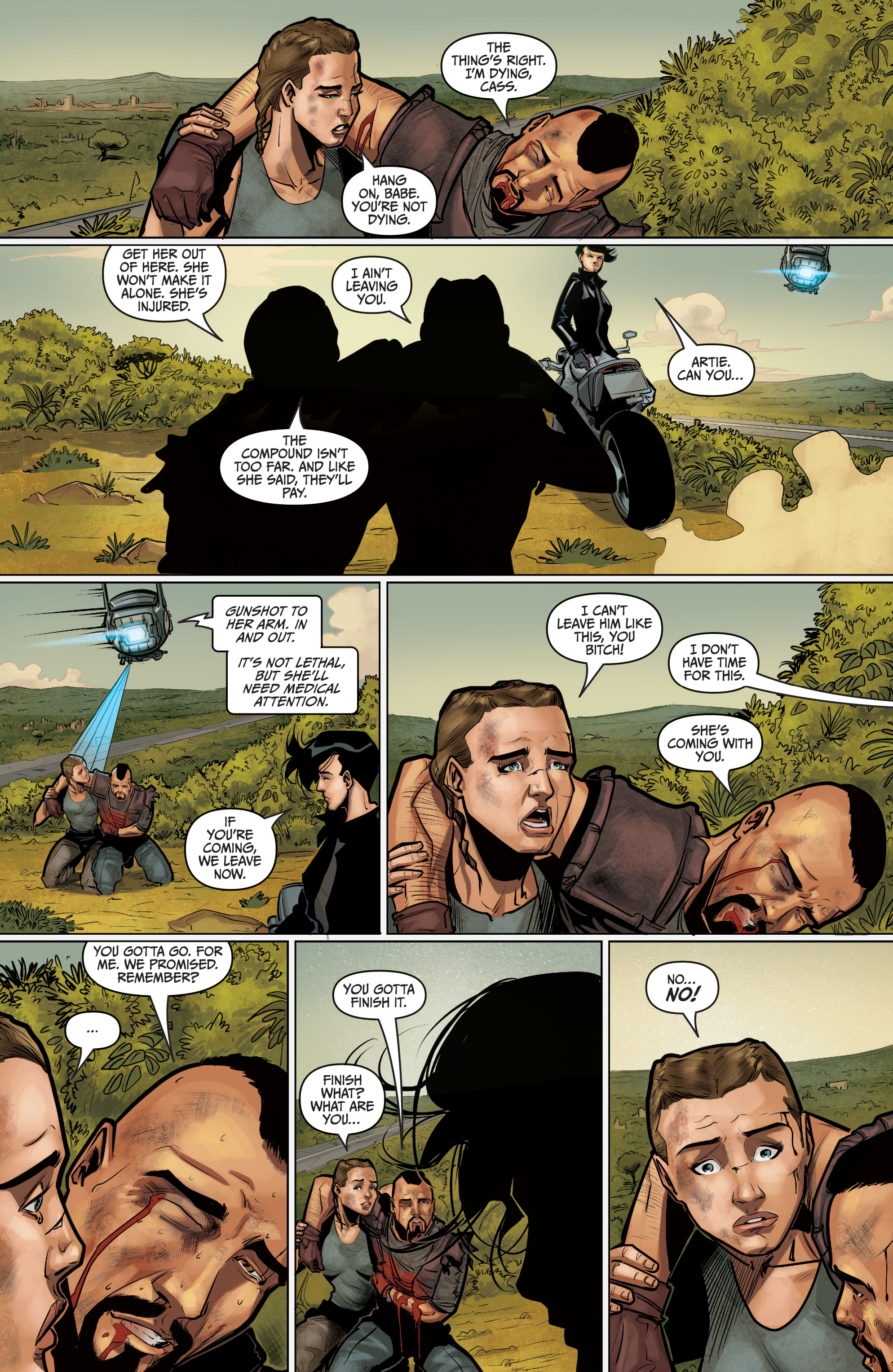 The Courier: Liberty & Death (2021-) issue 1 - Page 15