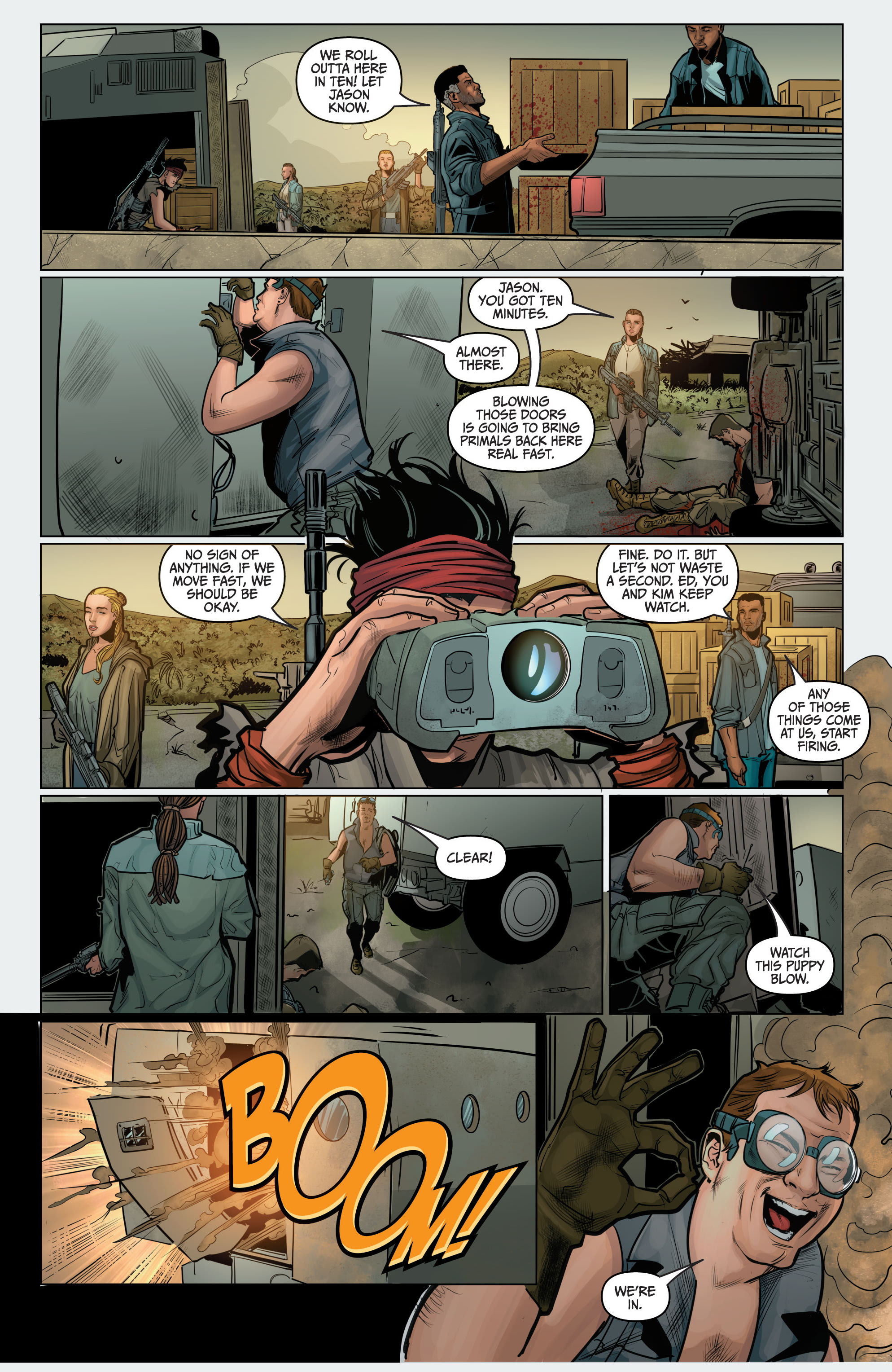 The Courier: Liberty & Death (2021-) issue 1 - Page 23