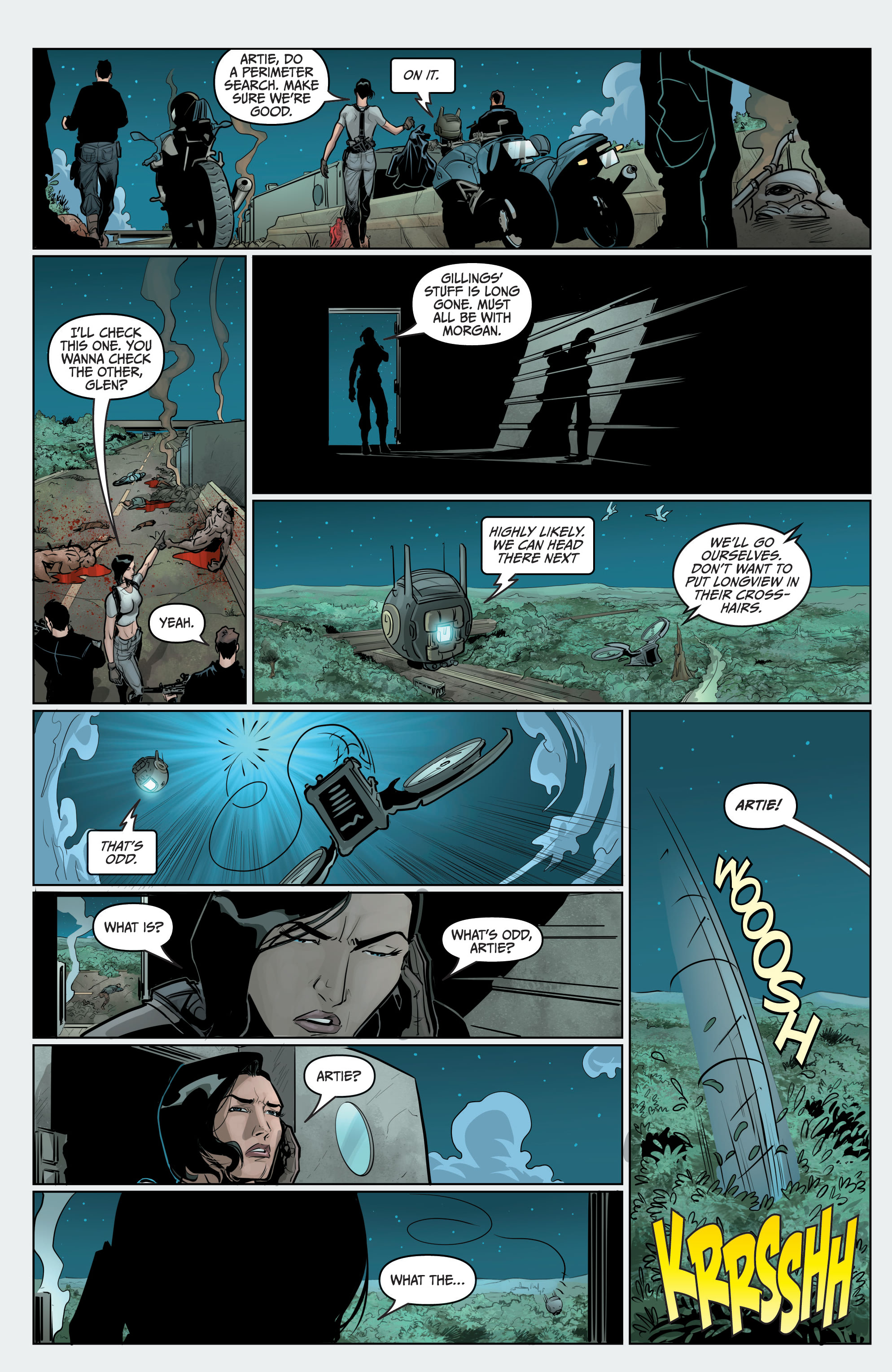 The Courier: Liberty & Death (2021-) issue 1 - Page 35