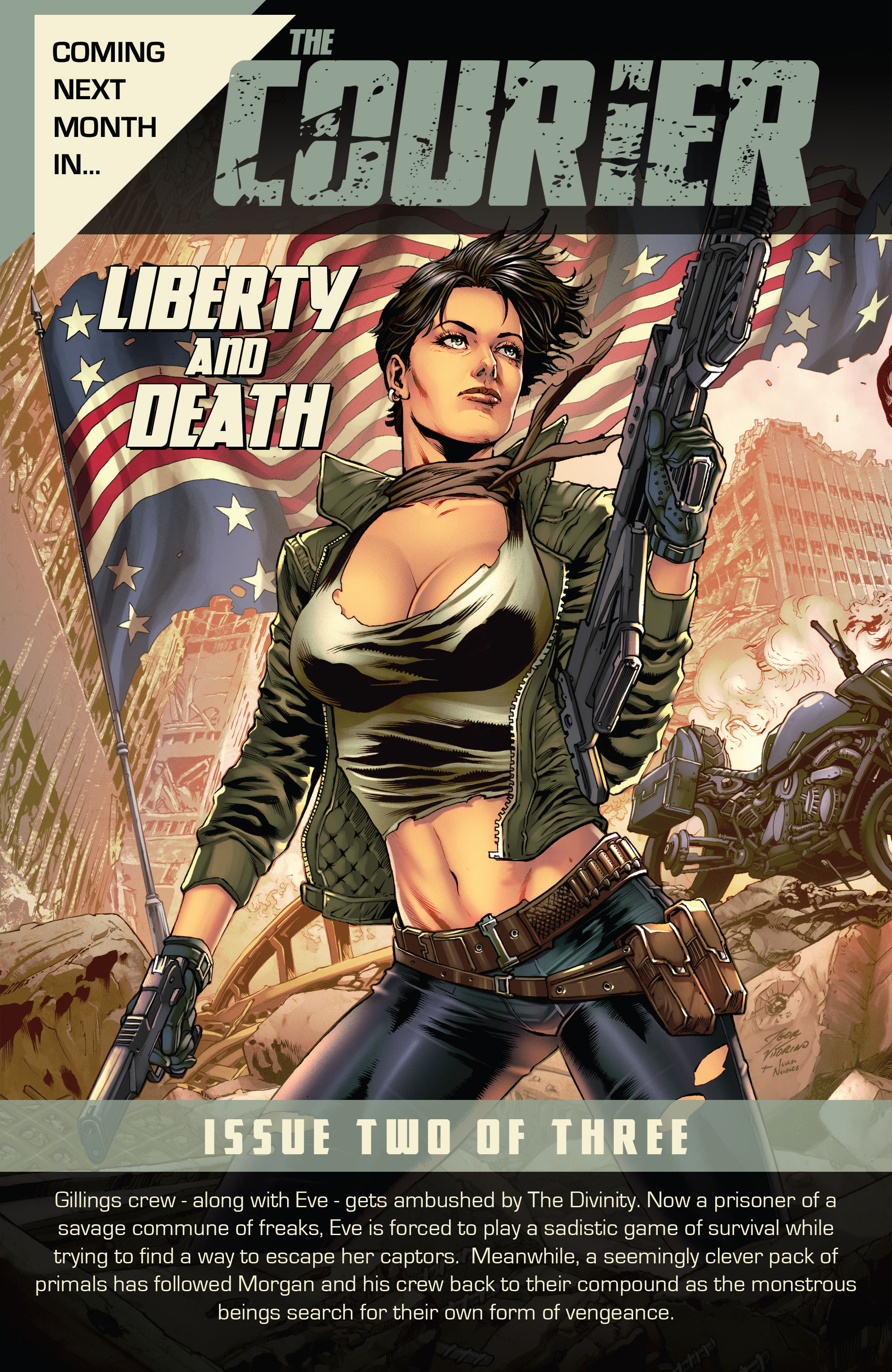 The Courier: Liberty & Death (2021-) issue 1 - Page 37