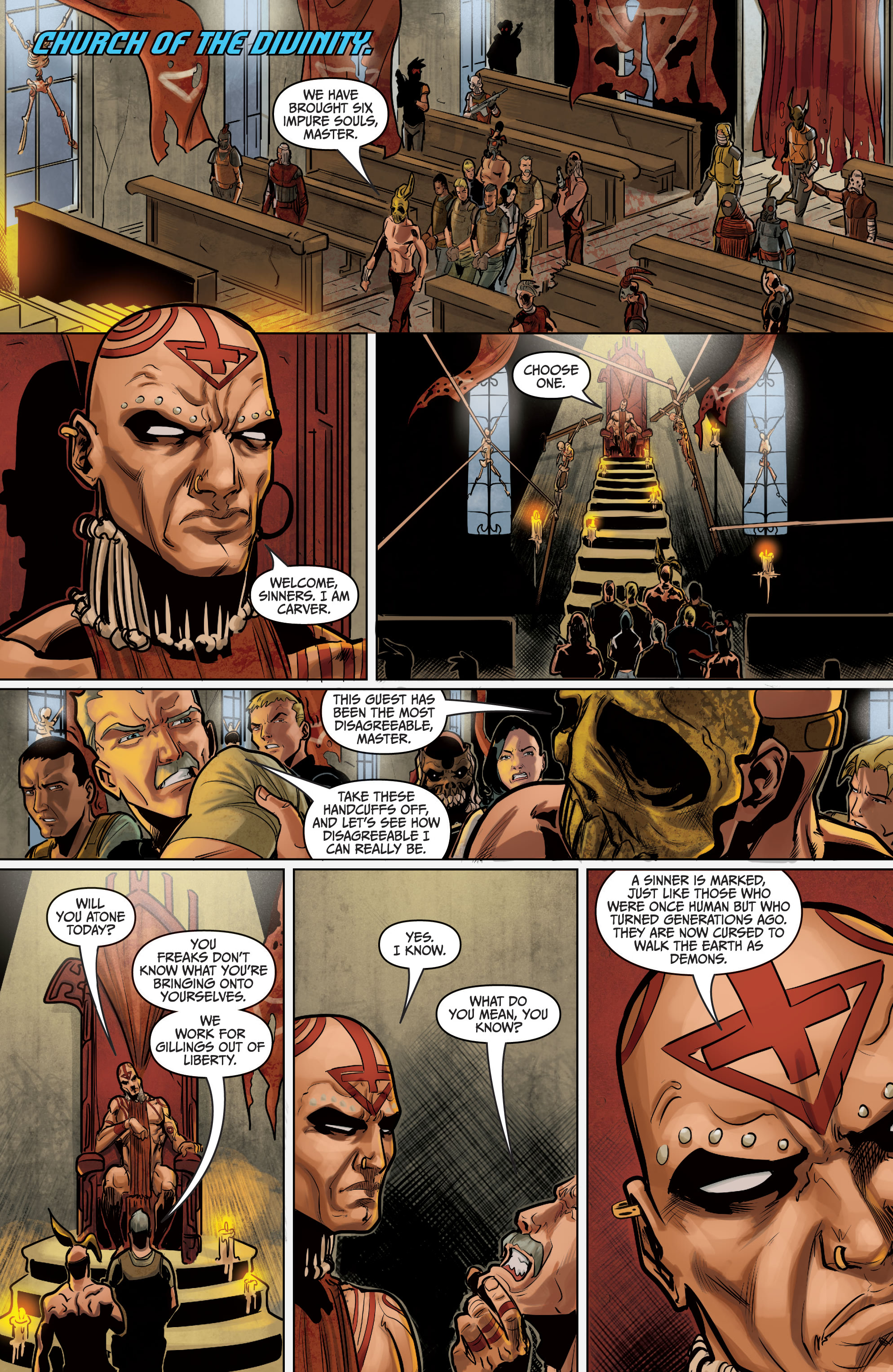 The Courier: Liberty & Death (2021-) issue 2 - Page 19