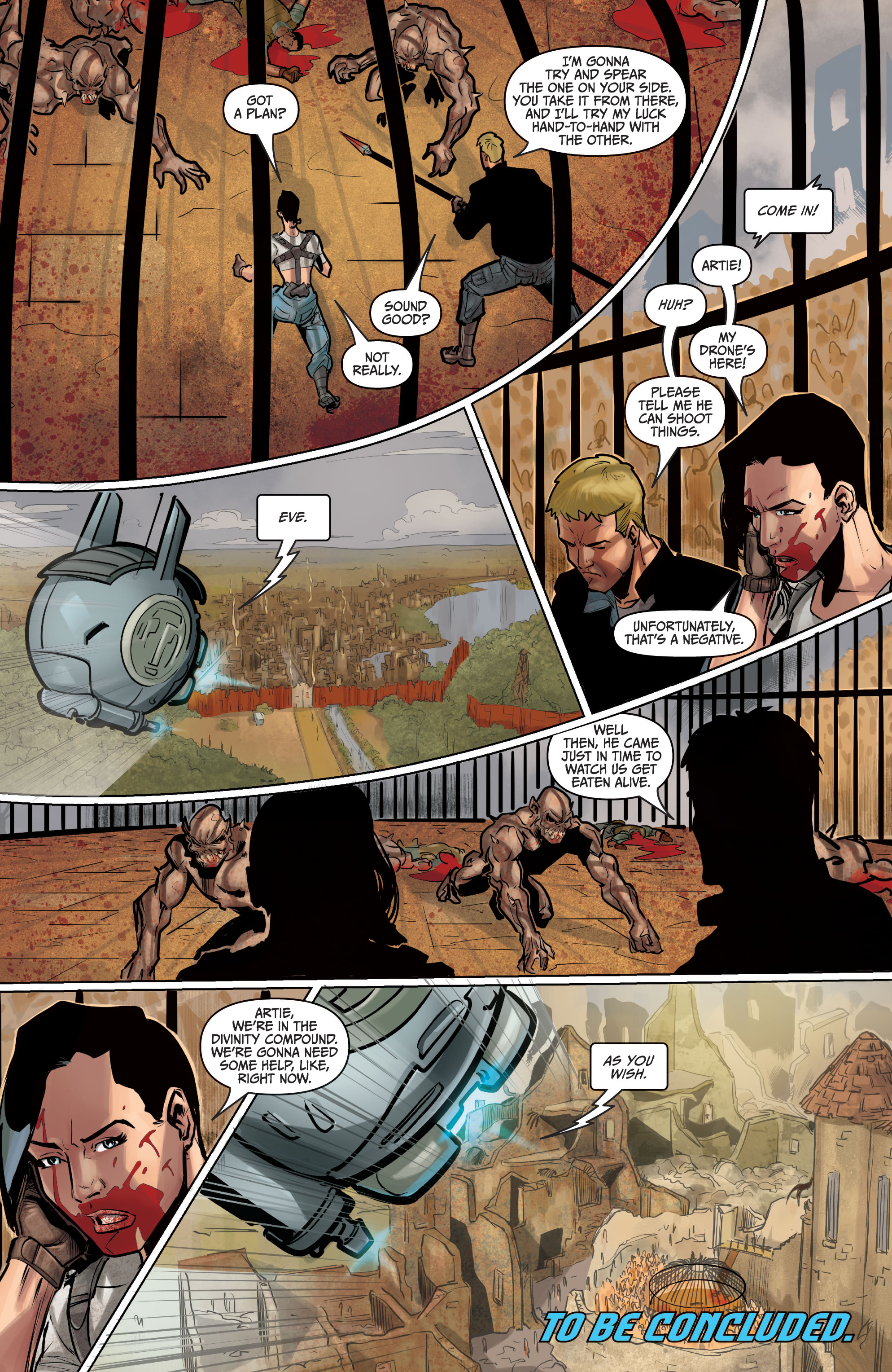 The Courier: Liberty & Death (2021-) issue 2 - Page 33