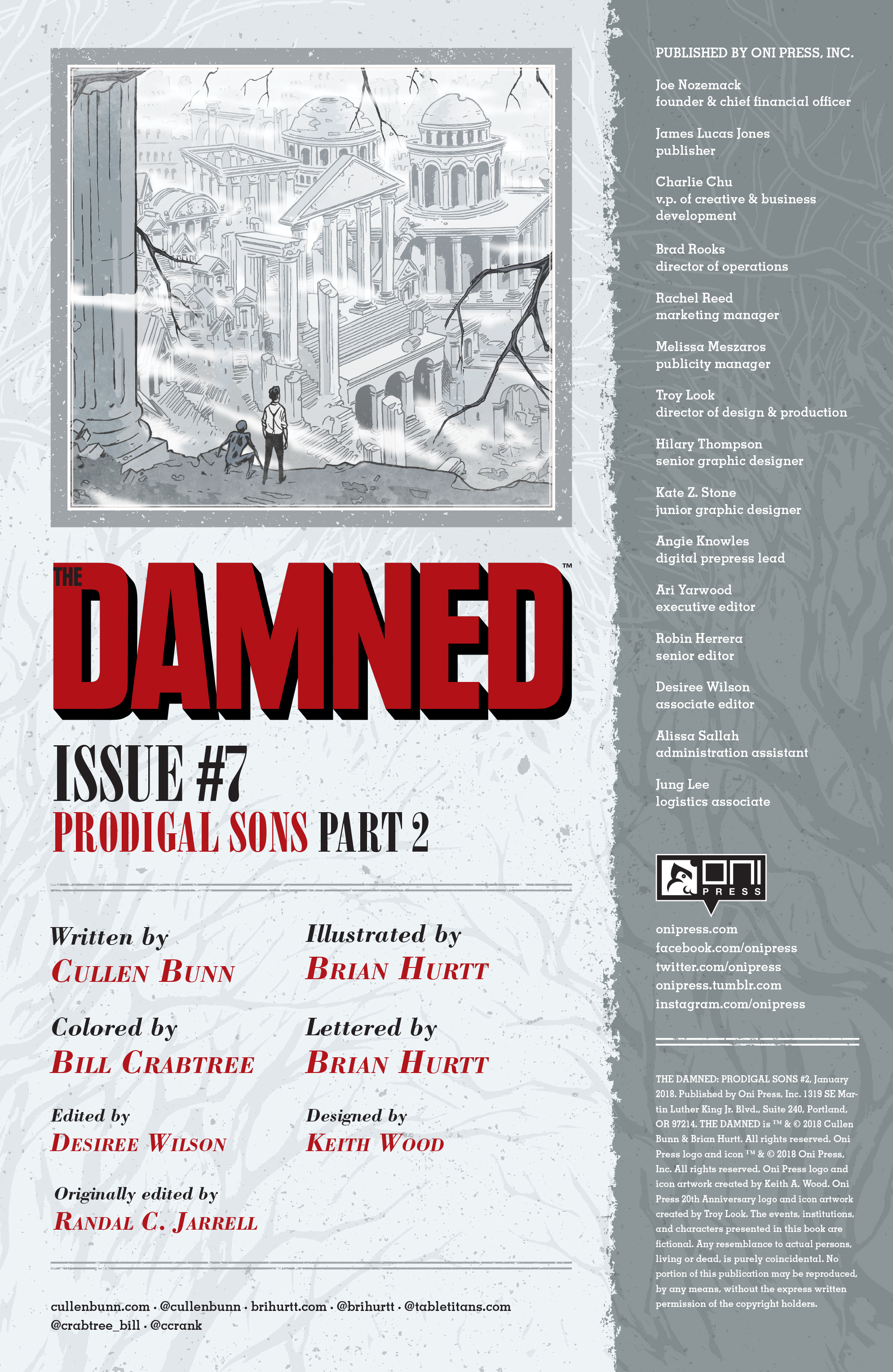 The Damned (2017) issue 7 - Page 2