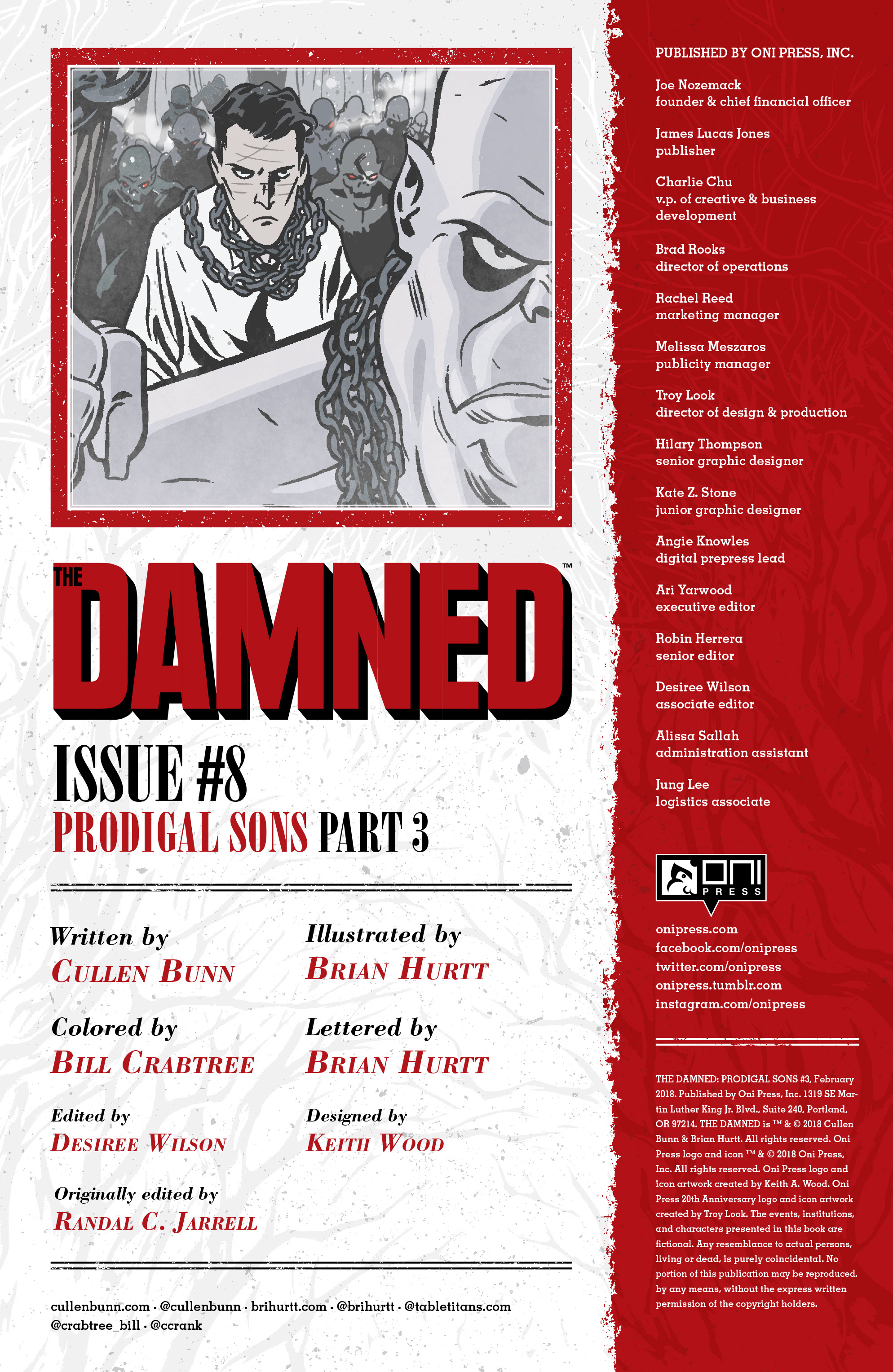 The Damned (2017): Chapter 8 - Page 2