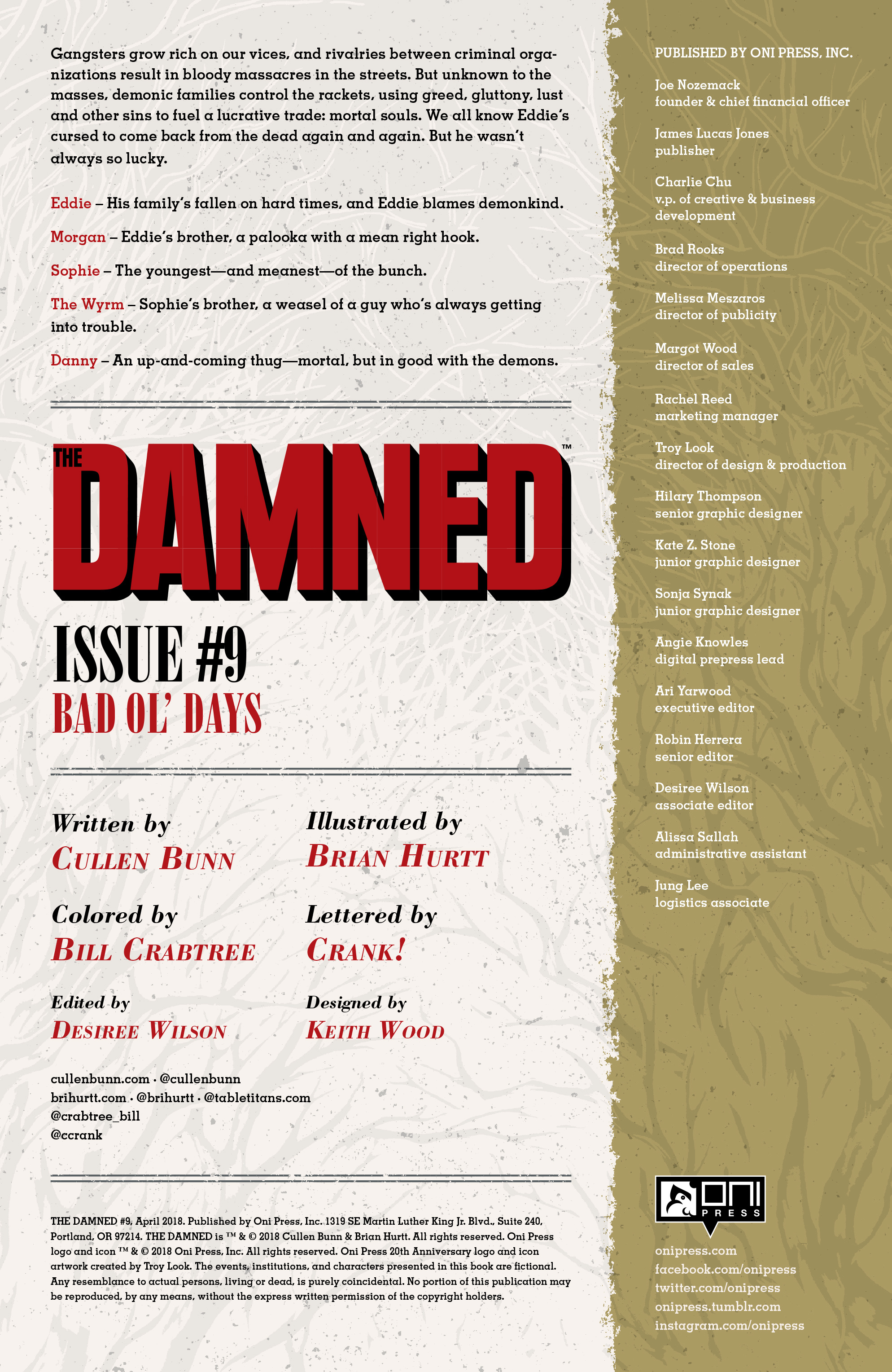 The Damned (2017): Chapter 9 - Page 2