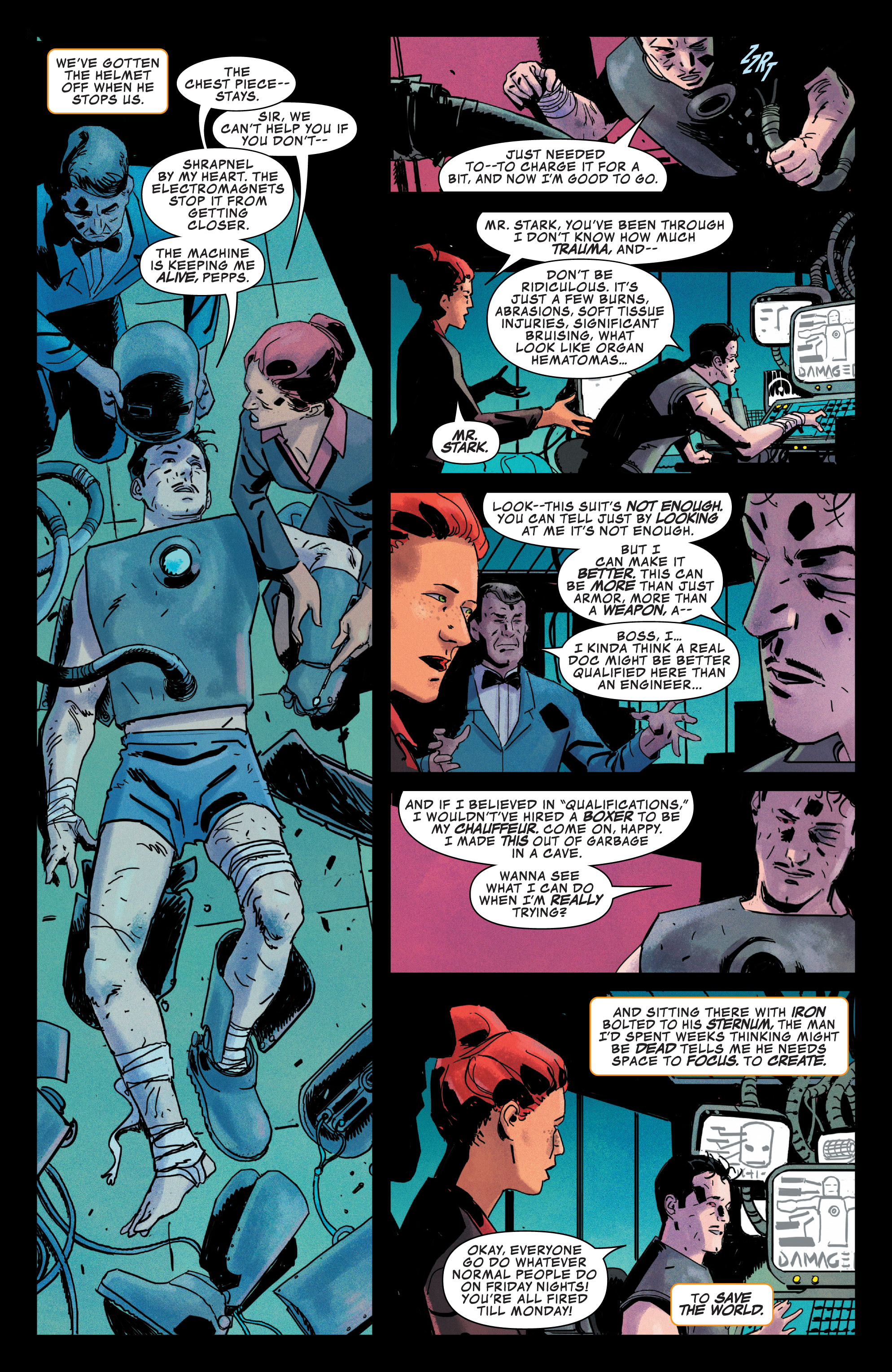 The Darkhold: Iron Man (2021) issue 1 - Page 6