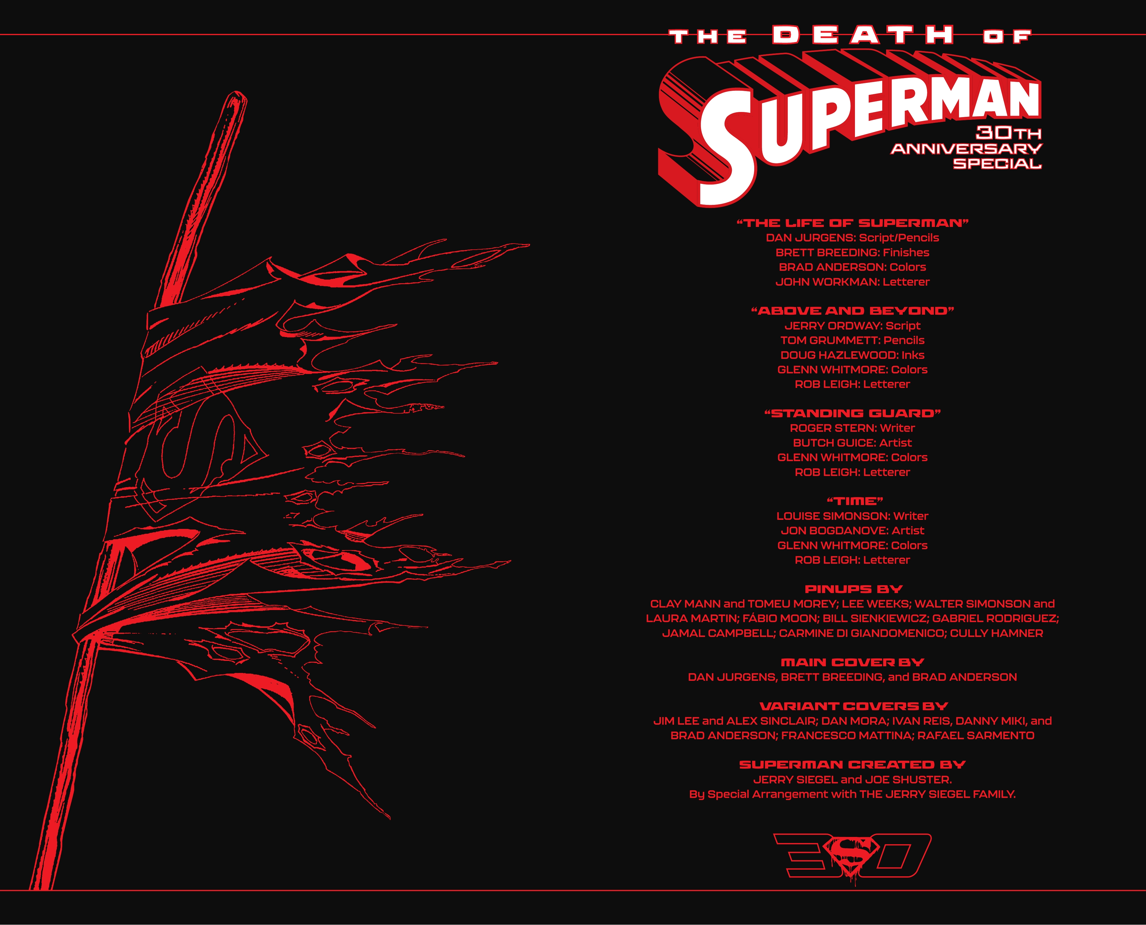 The Death of Superman 30th Anniversary Special (2022) issue 1 - Page 4