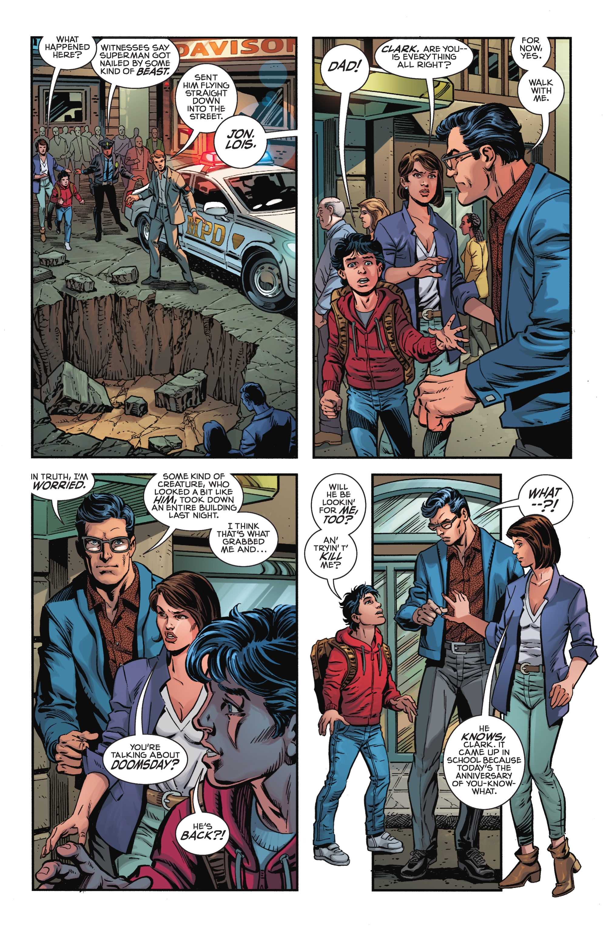 The Death of Superman 30th Anniversary Special (2022) issue 1 - Page 19