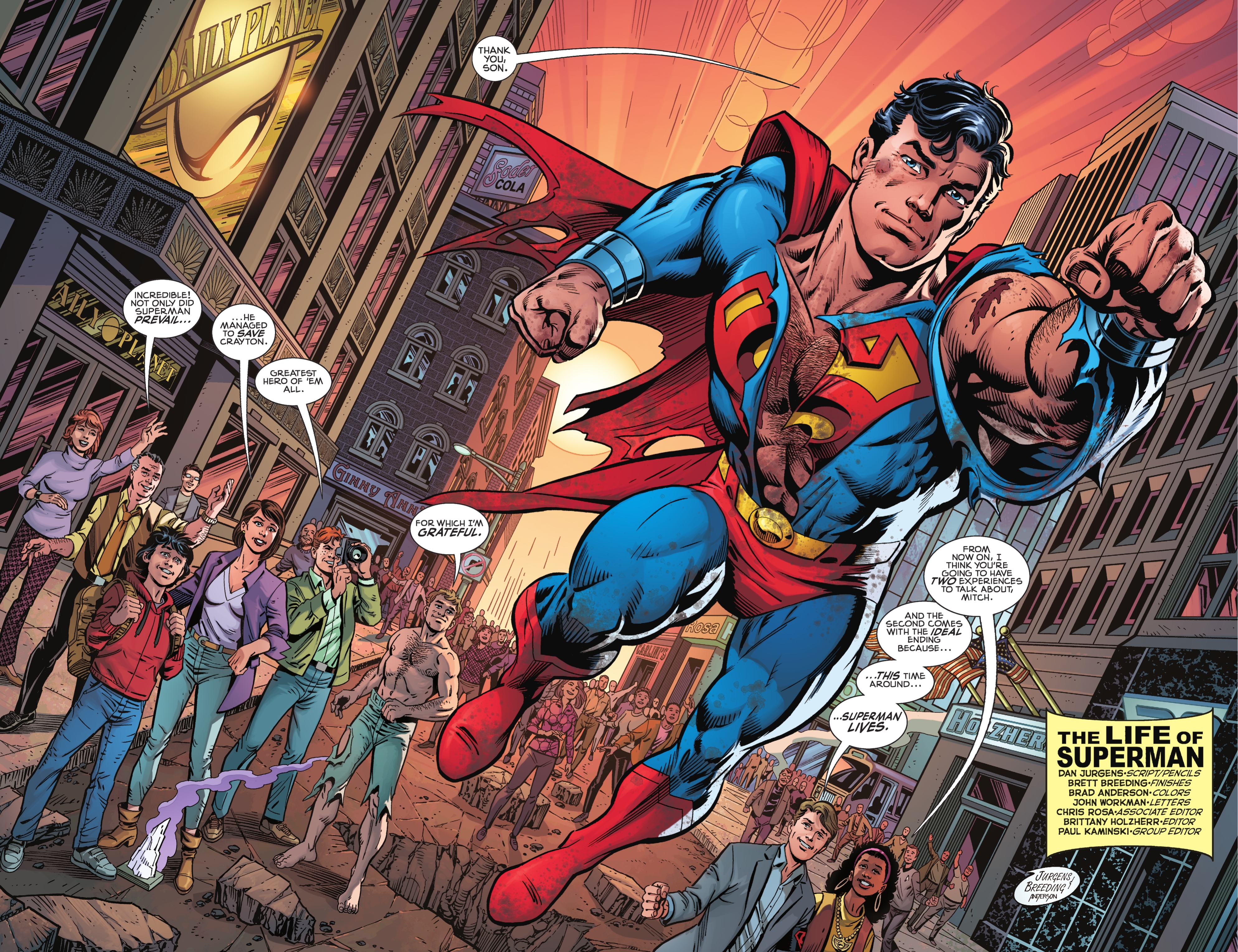 The Death of Superman 30th Anniversary Special (2022) issue 1 - Page 45