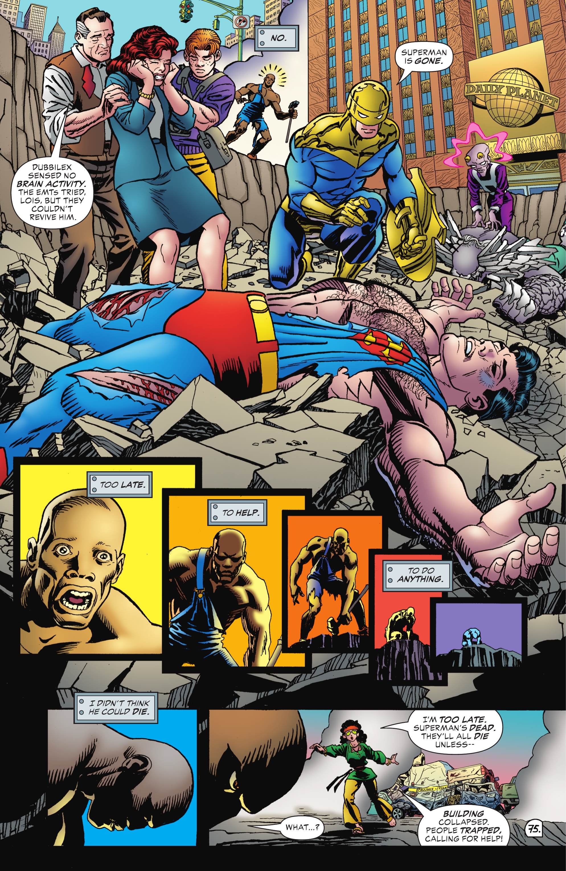 The Death of Superman 30th Anniversary Special (2022) issue 1 - Page 79