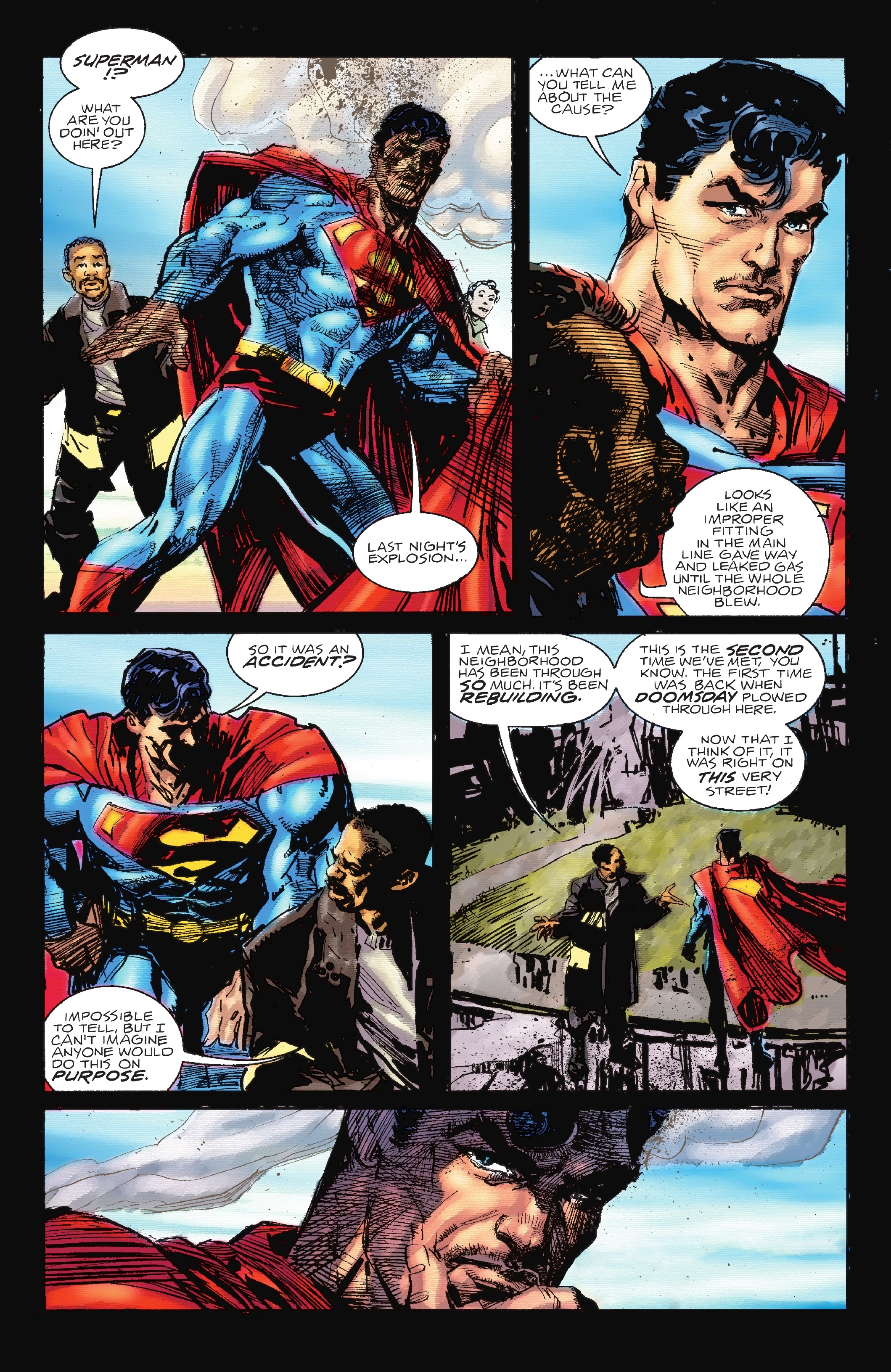 The Death of Superman 30th Anniversary Special (2022) issue Deluxe Edition - Page 220