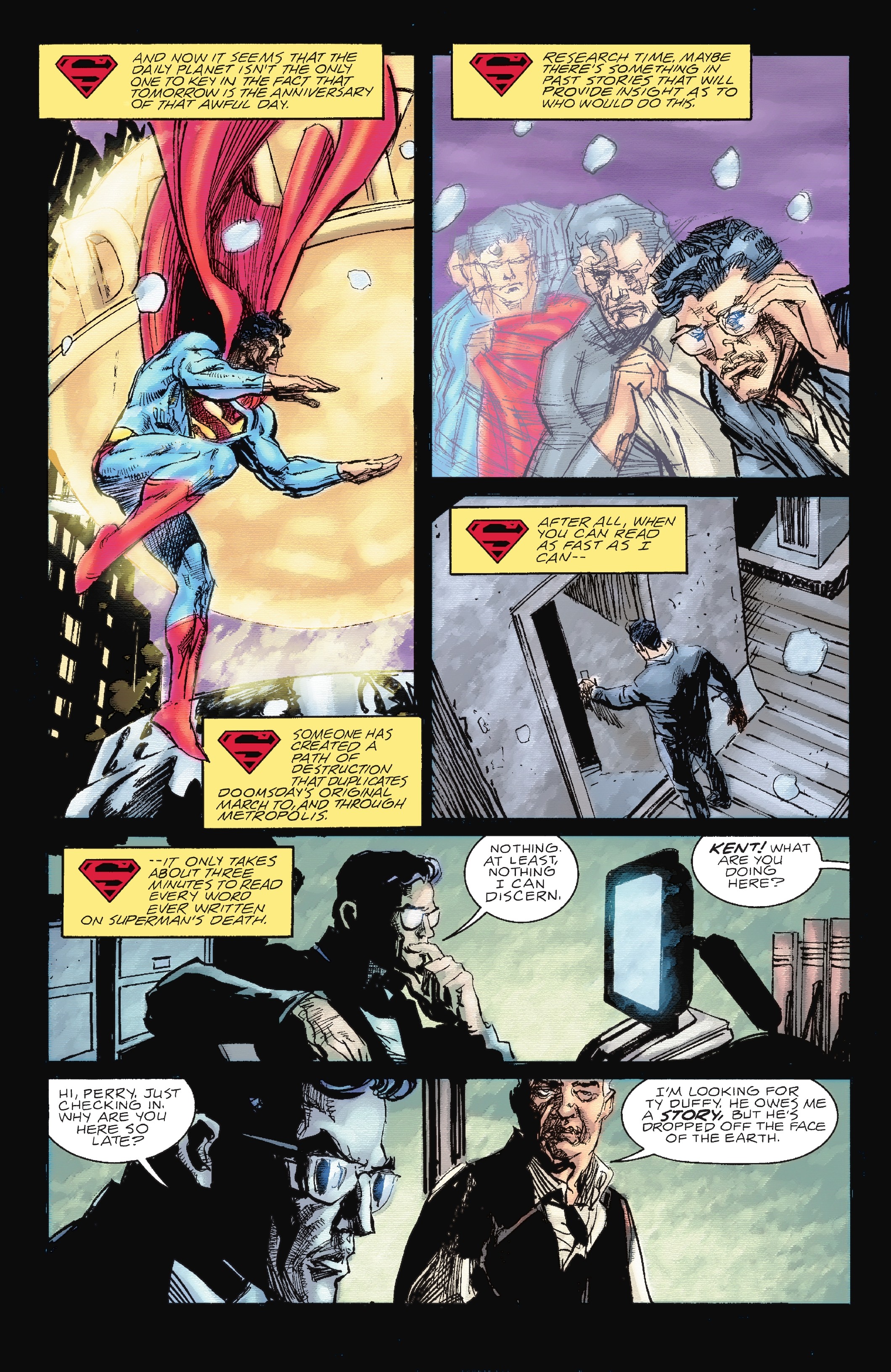 The Death of Superman 30th Anniversary Special (2022) issue Deluxe Edition - Page 249