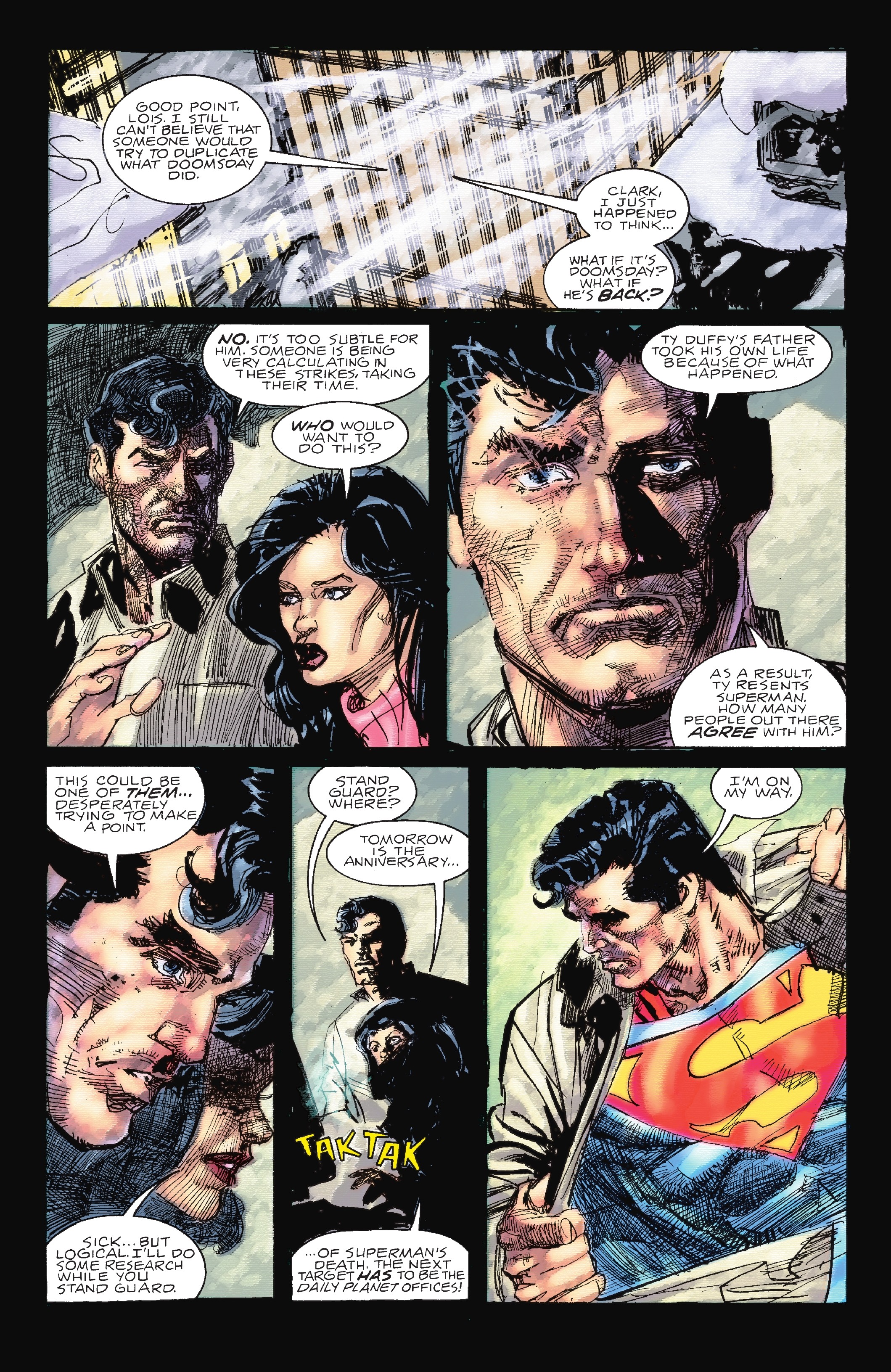 The Death of Superman 30th Anniversary Special (2022) issue Deluxe Edition - Page 256