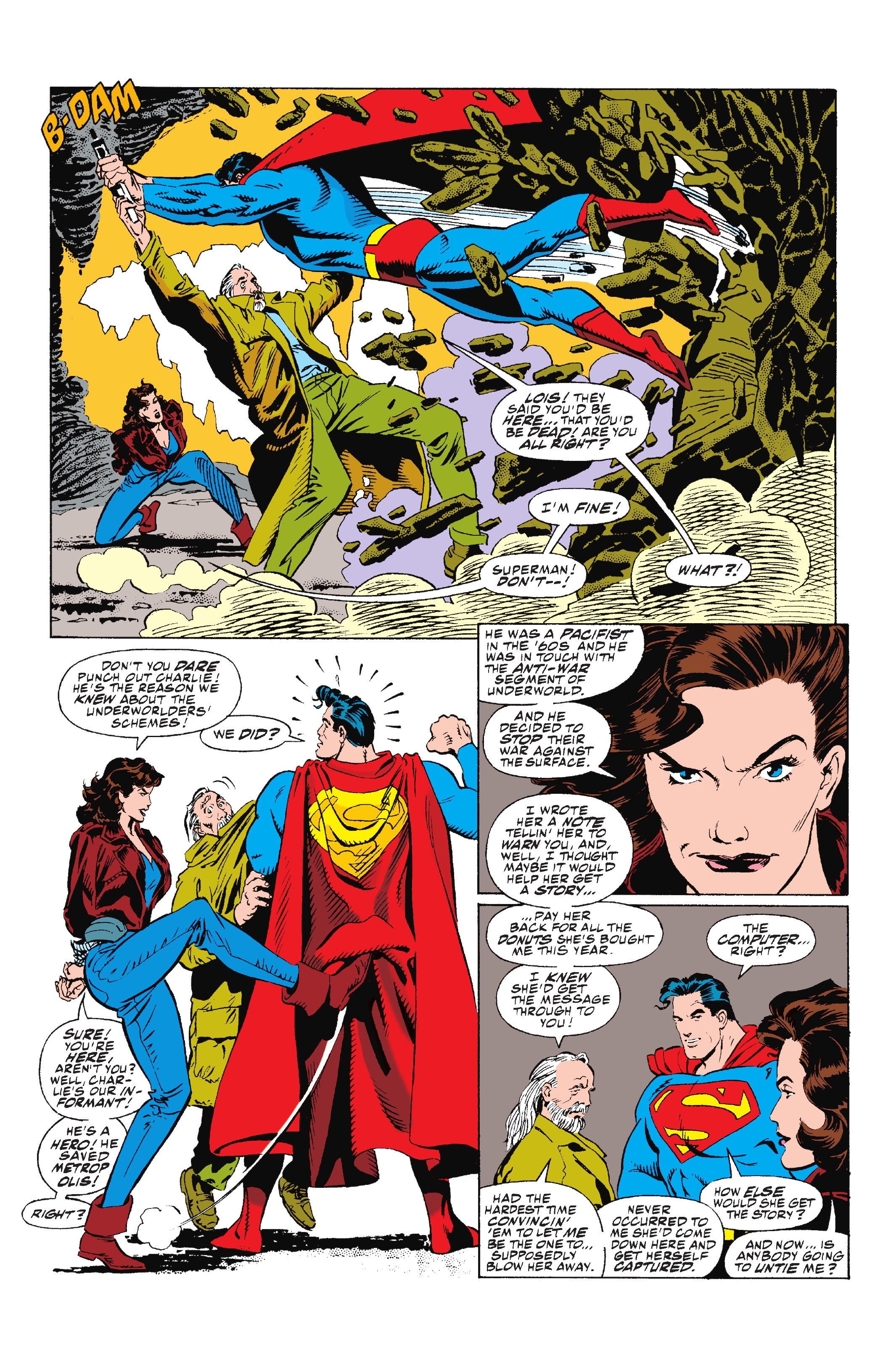 The Death of Superman 30th Anniversary Special (2022) issue Deluxe Edition - Page 31