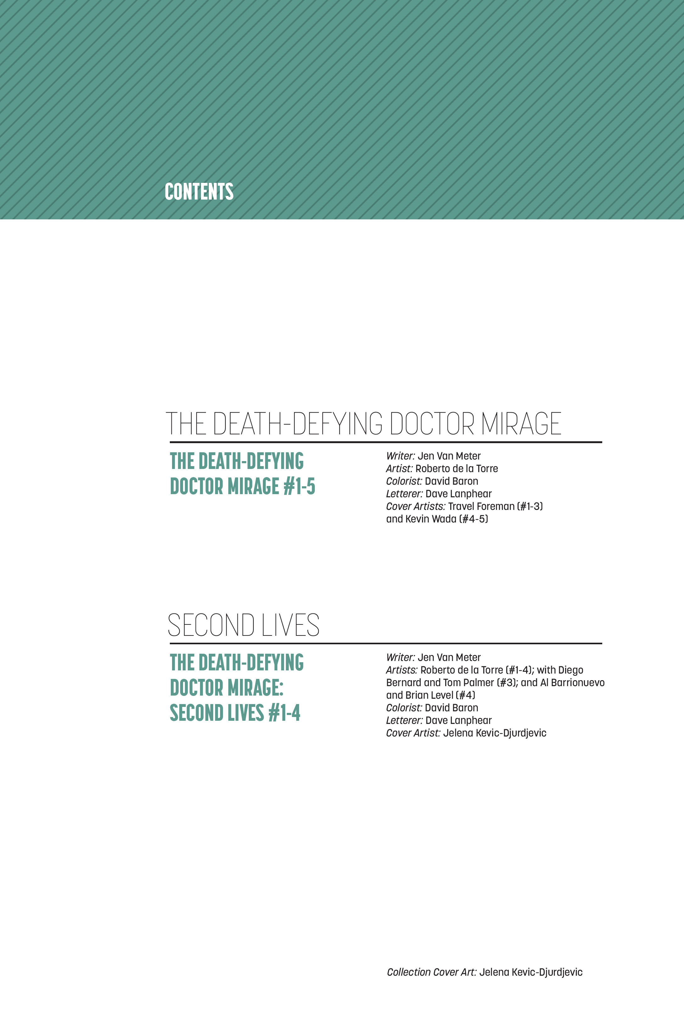 The Death-Defying Doctor Mirage Deluxe Edition (2016): Chapter vol1 - Page 3