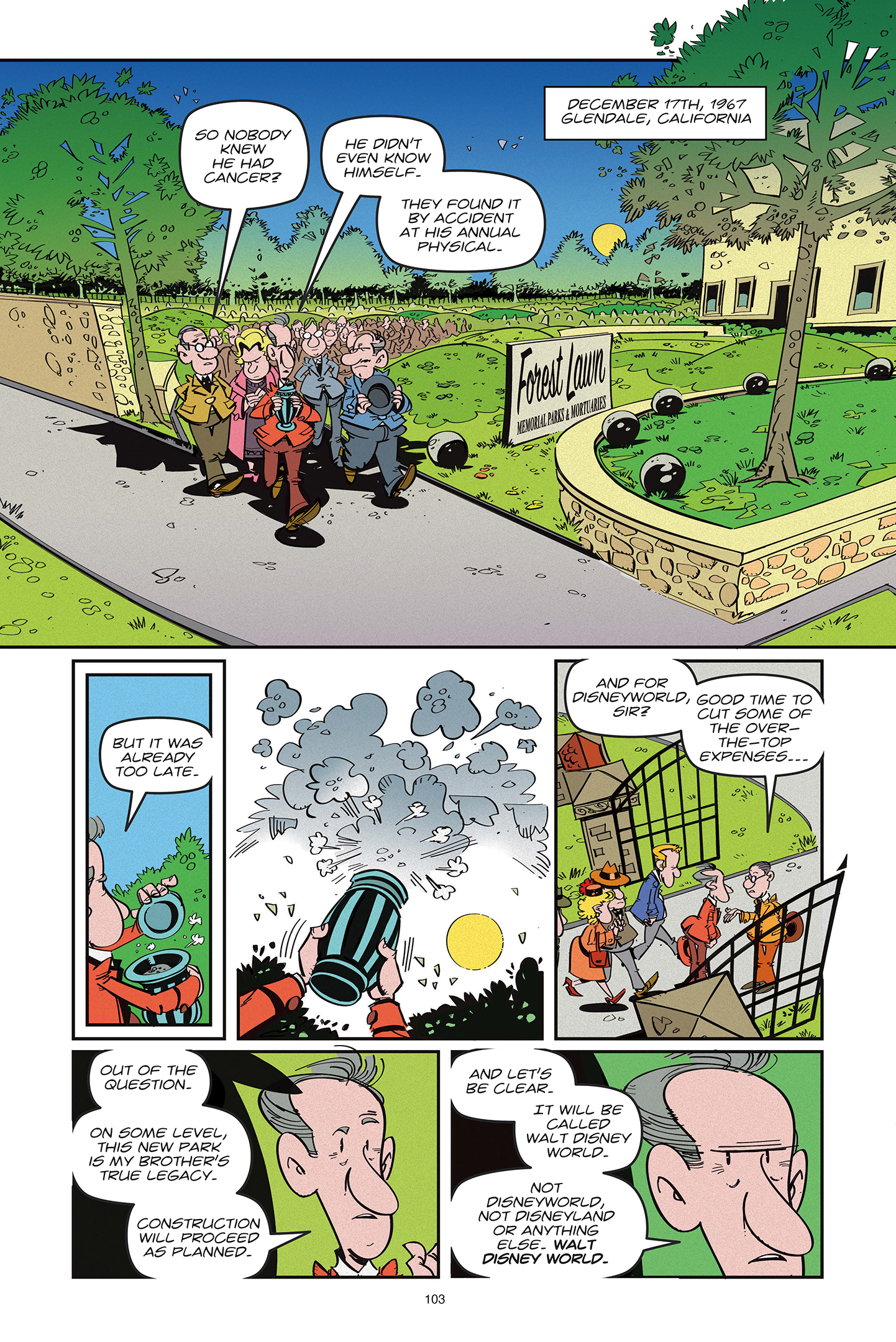 The Disney Bros: The Fabulous Story of Walt and Roy (2020) issue 1 - Page 105