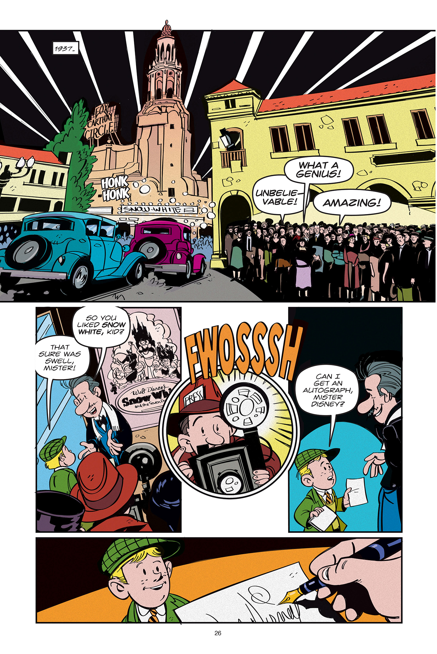 The Disney Bros: The Fabulous Story of Walt and Roy (2020) issue 1 - Page 28