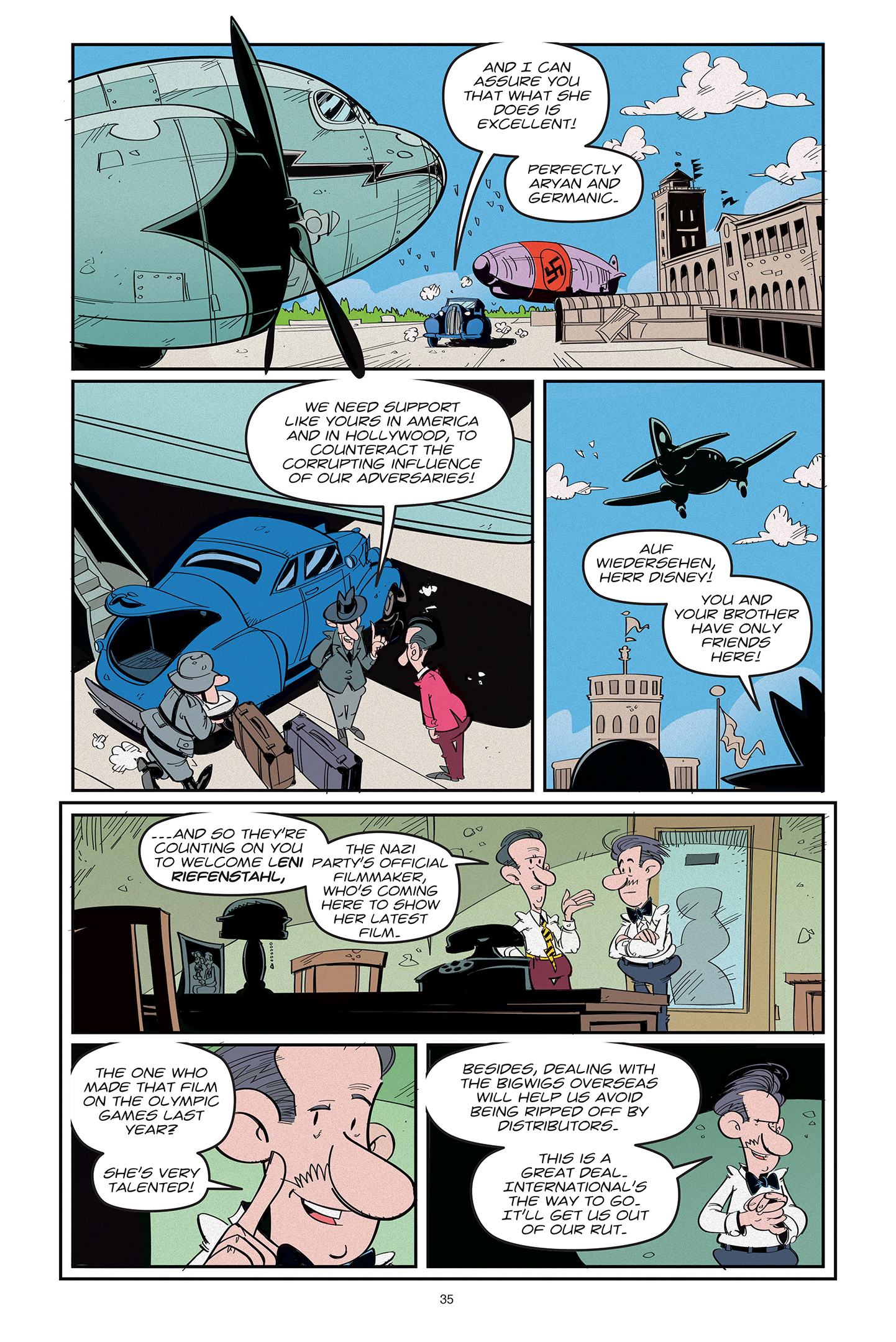 The Disney Bros: The Fabulous Story of Walt and Roy (2020) issue 1 - Page 37