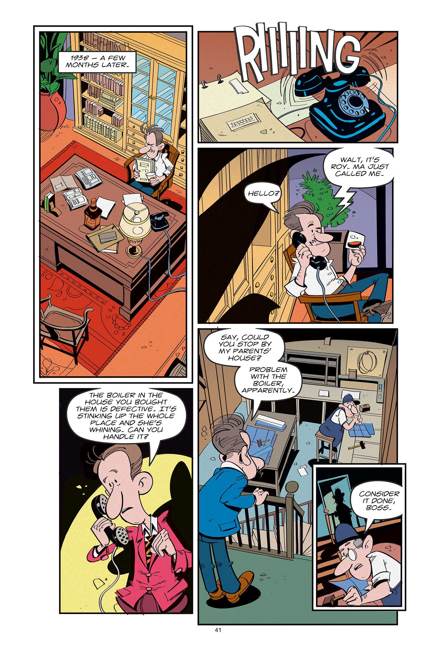 The Disney Bros: The Fabulous Story of Walt and Roy (2020) issue 1 - Page 43