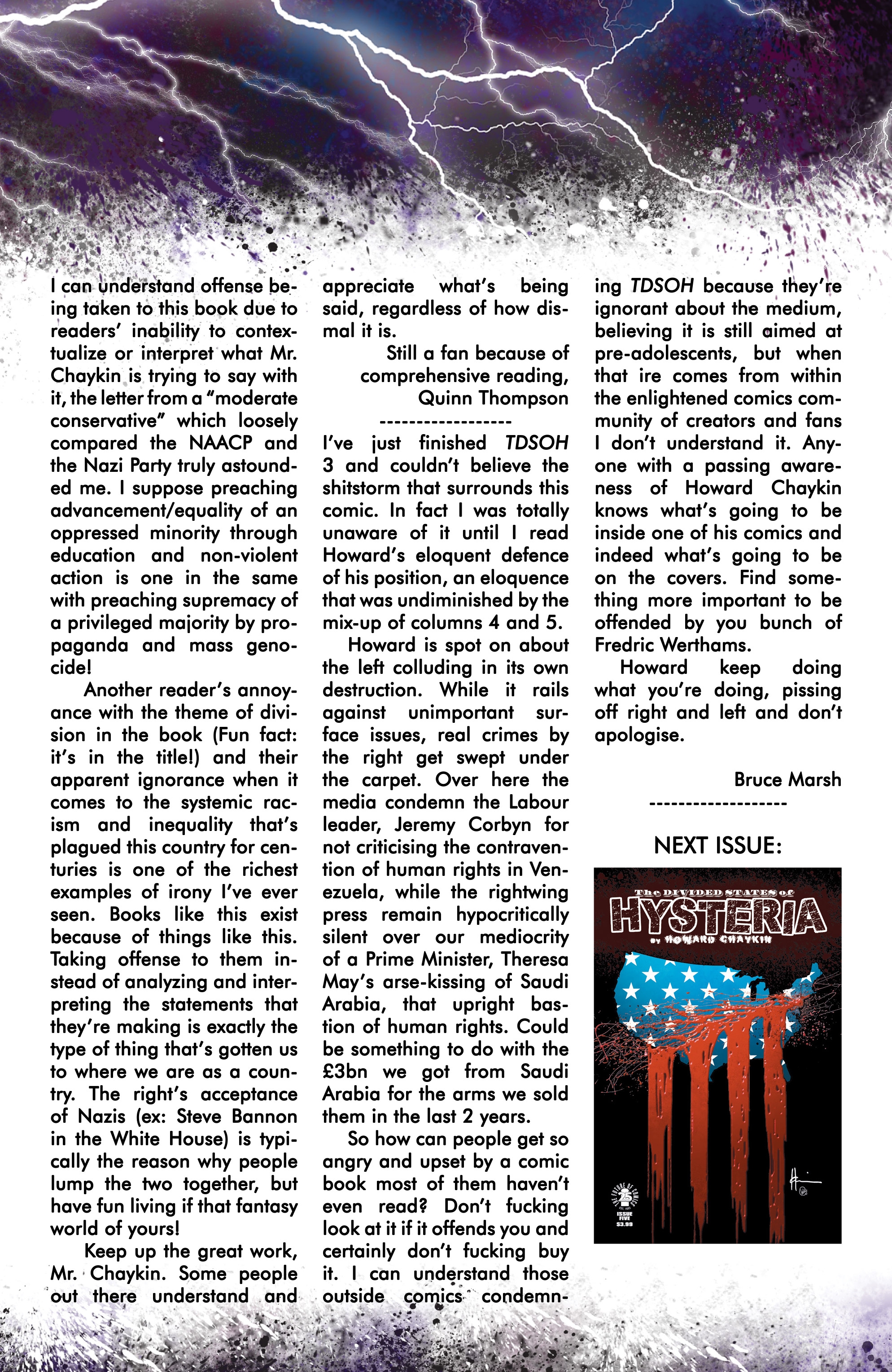 The Divided States Of Hysteria (2017) issue 4 - Page 30