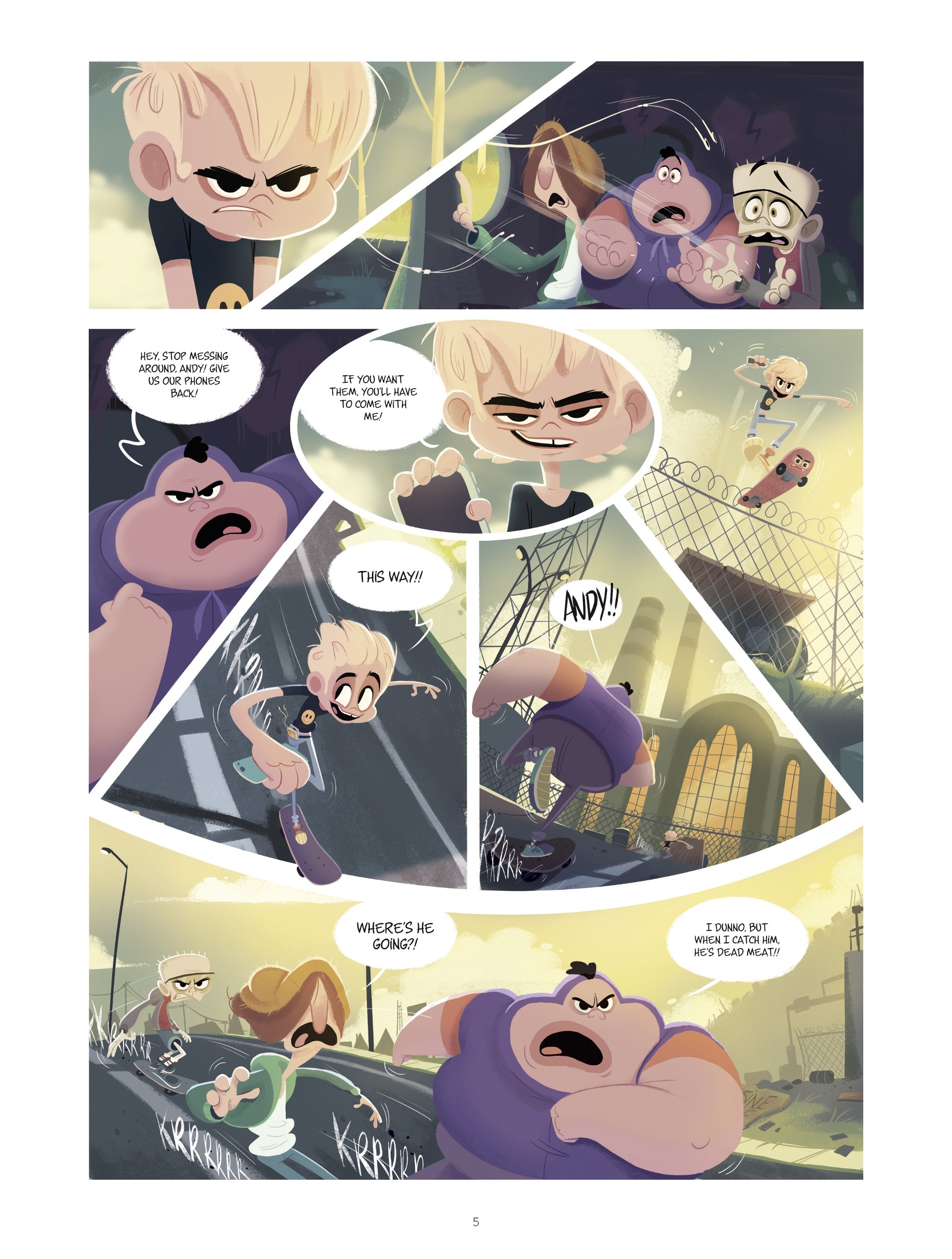 <{ $series->title }} issue 1 - Page 5