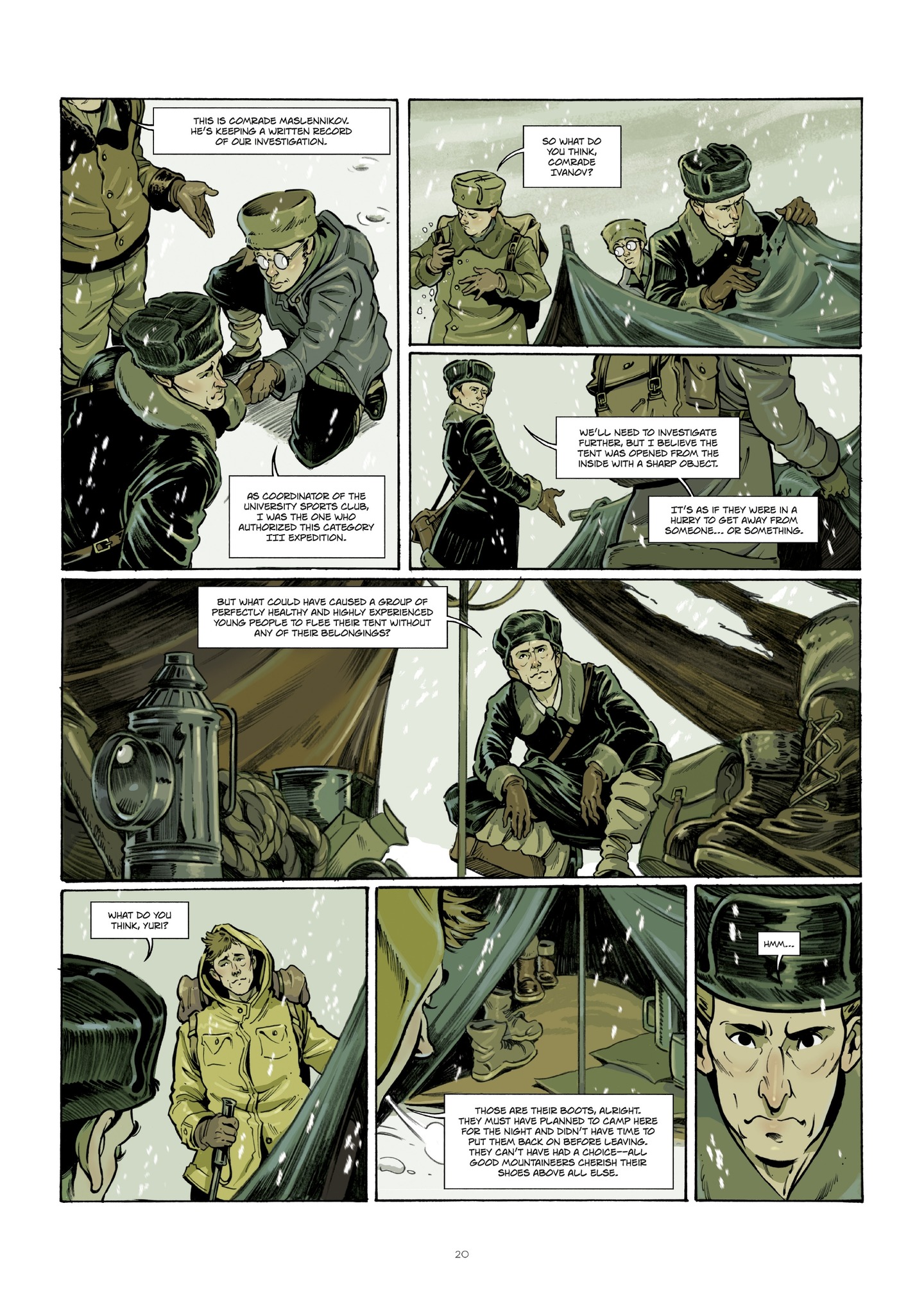 The Dyatlov Pass Mystery (2023) issue 1 - Page 20