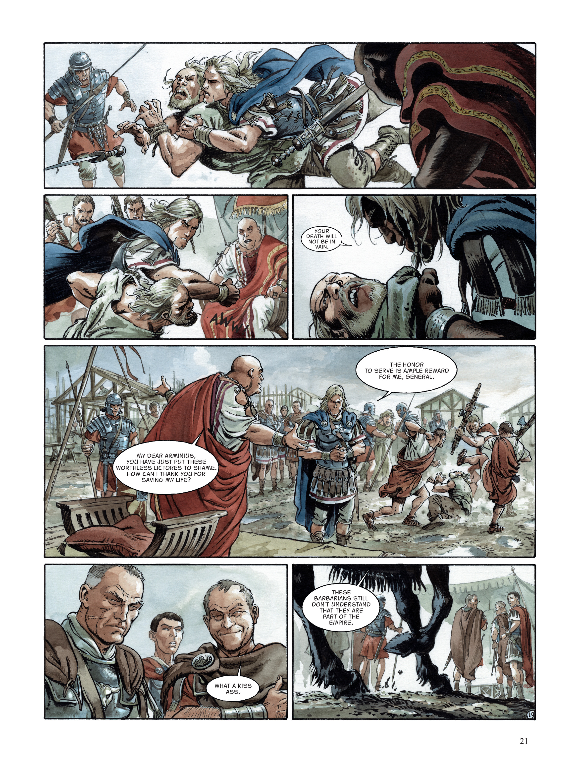 The Eagles of Rome (2015-) issue Book 4 - Page 22