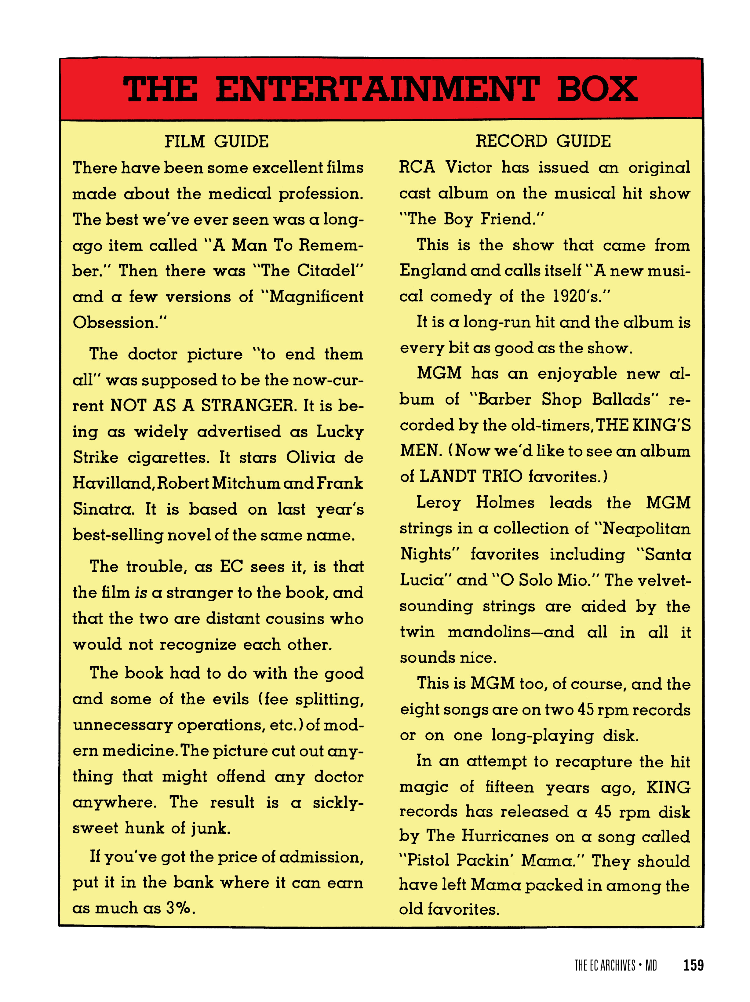 The EC Archives: MD (2021) issue 1 - Page 161