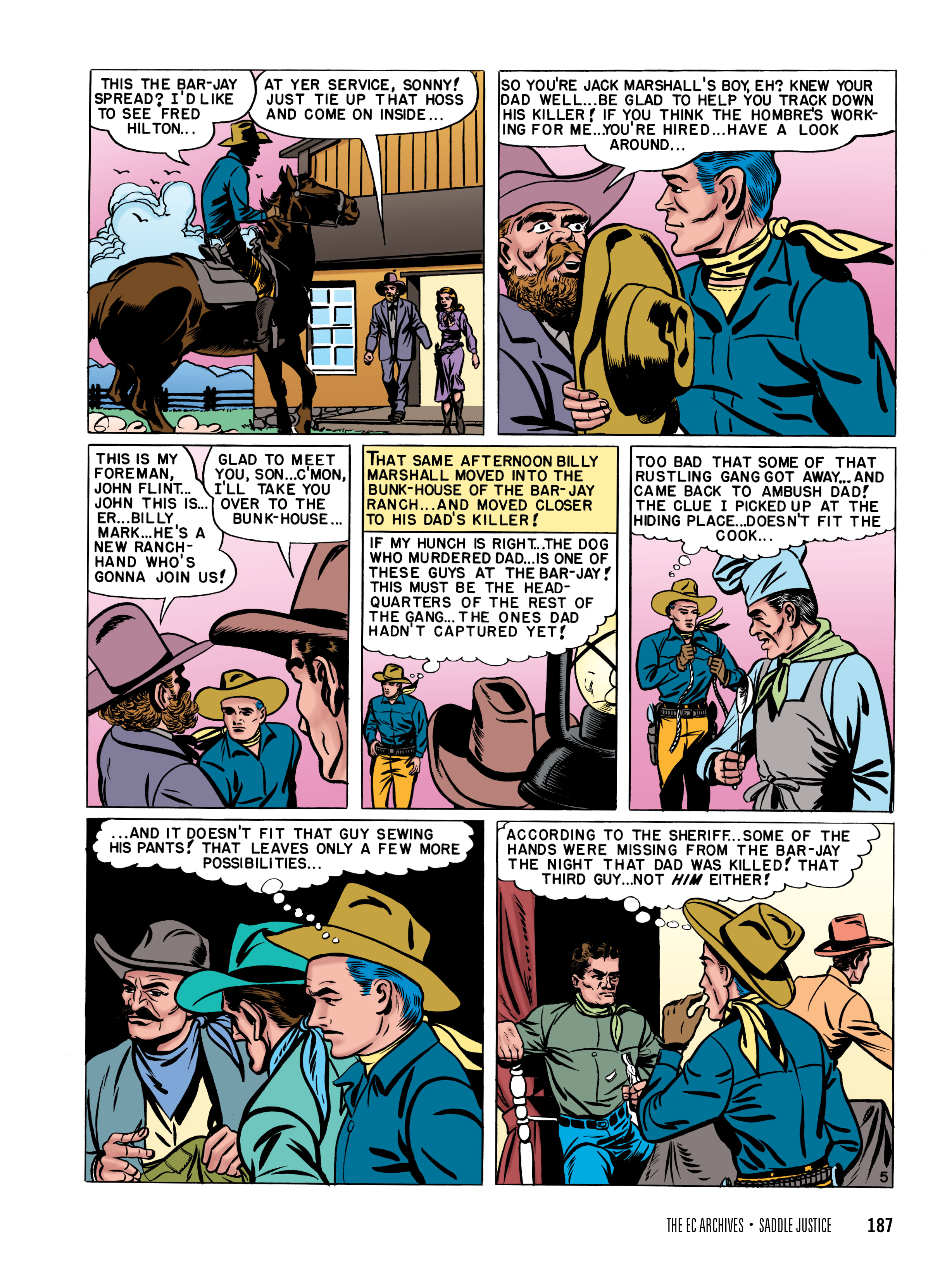 The EC Archives: Saddle Justice (2021) issue 1 - Page 189