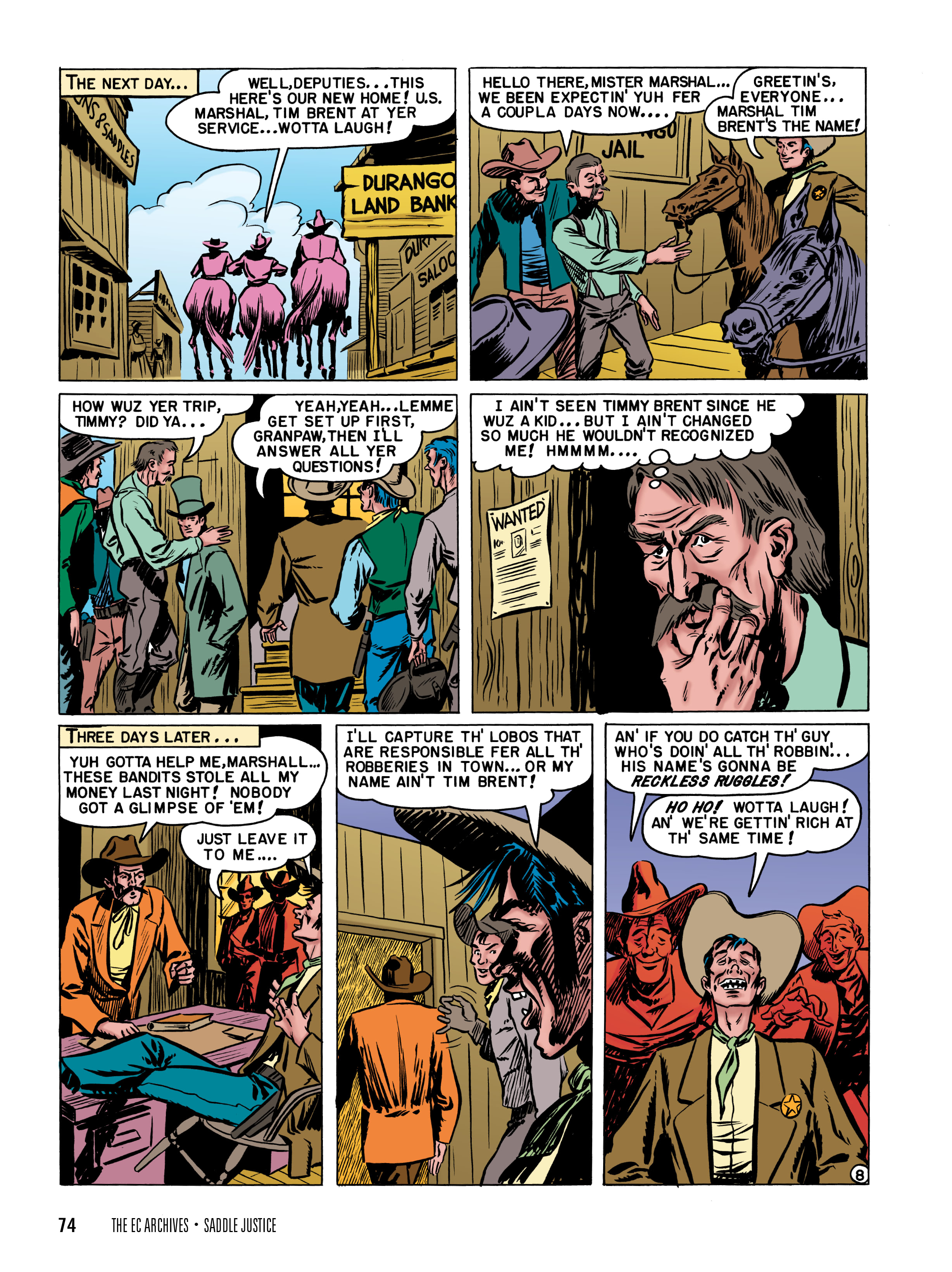 The EC Archives: Saddle Justice (2021) issue 1 - Page 76